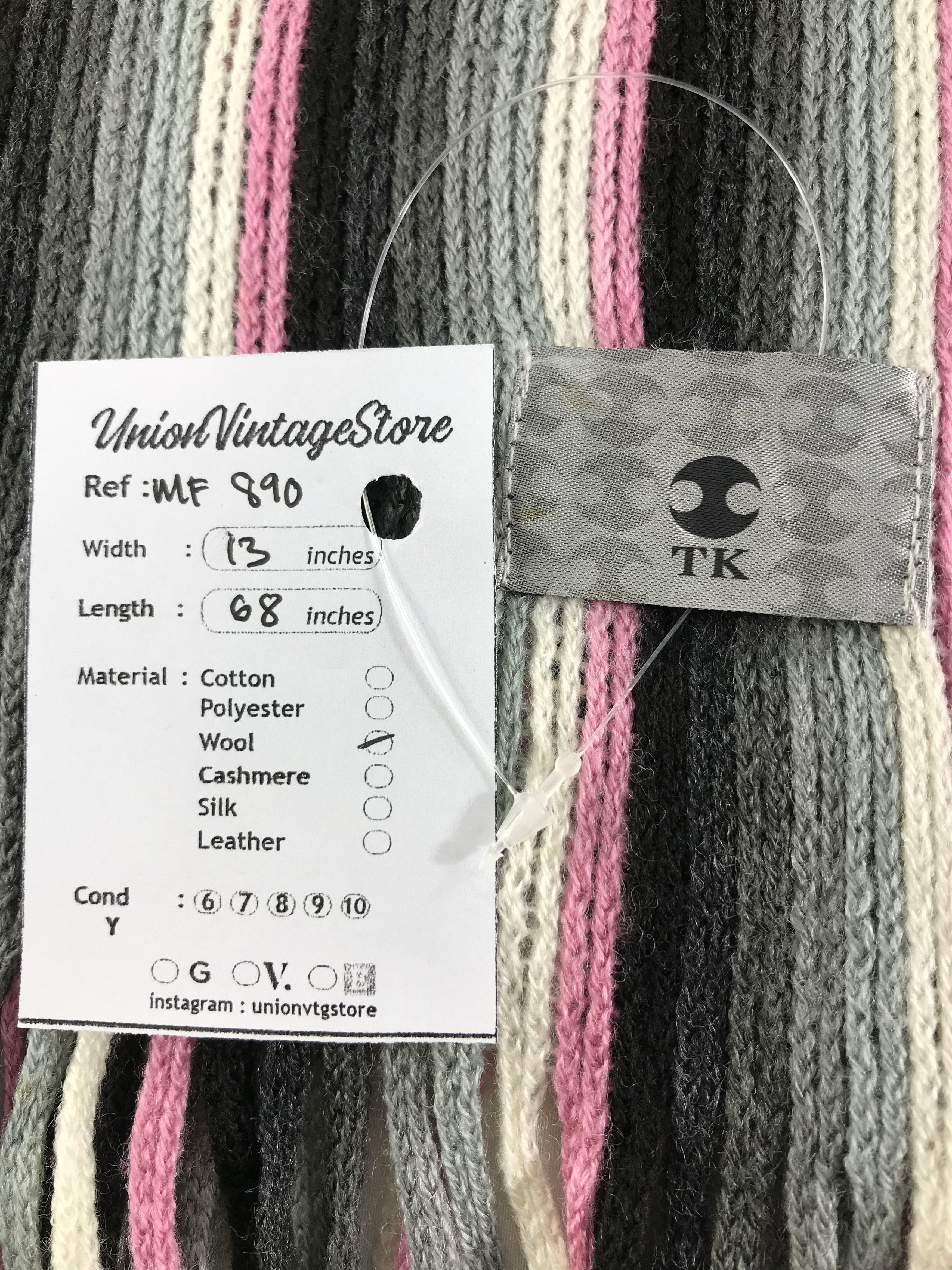 Takeo Kikuchi Vintage Takeo Kikuchi Scarf/Muffler/Neckwear MF890 Size ONE SIZE - 4 Thumbnail