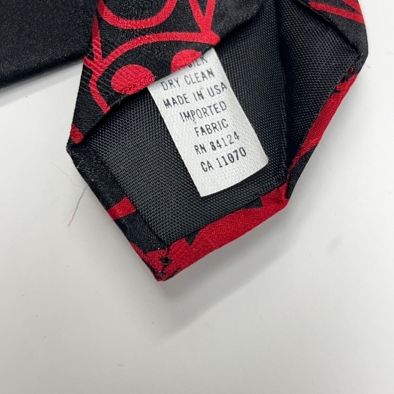 Ralph Marlin Vintage 90s Chicago Bulls RM Sport Tie Necktie NBA Black Size ONE SIZE - 5 Thumbnail