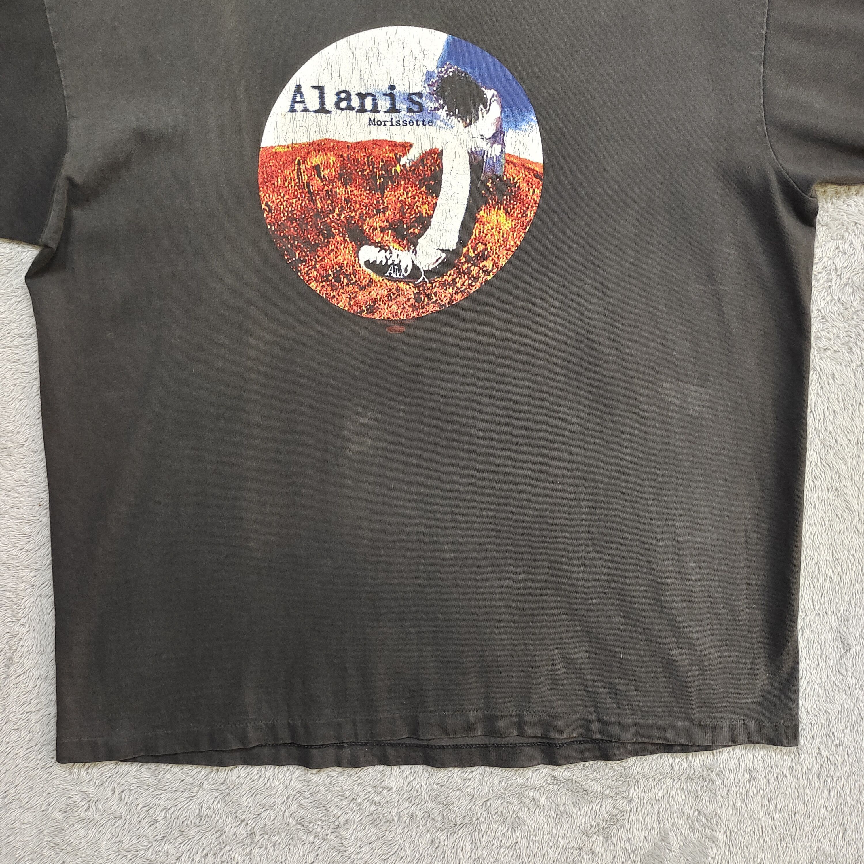 Band Tees VINTAGE 90's Alanis Morissette “flower field” tour T-shirtXL Size US XL / EU 56 / 4 - 6 Thumbnail