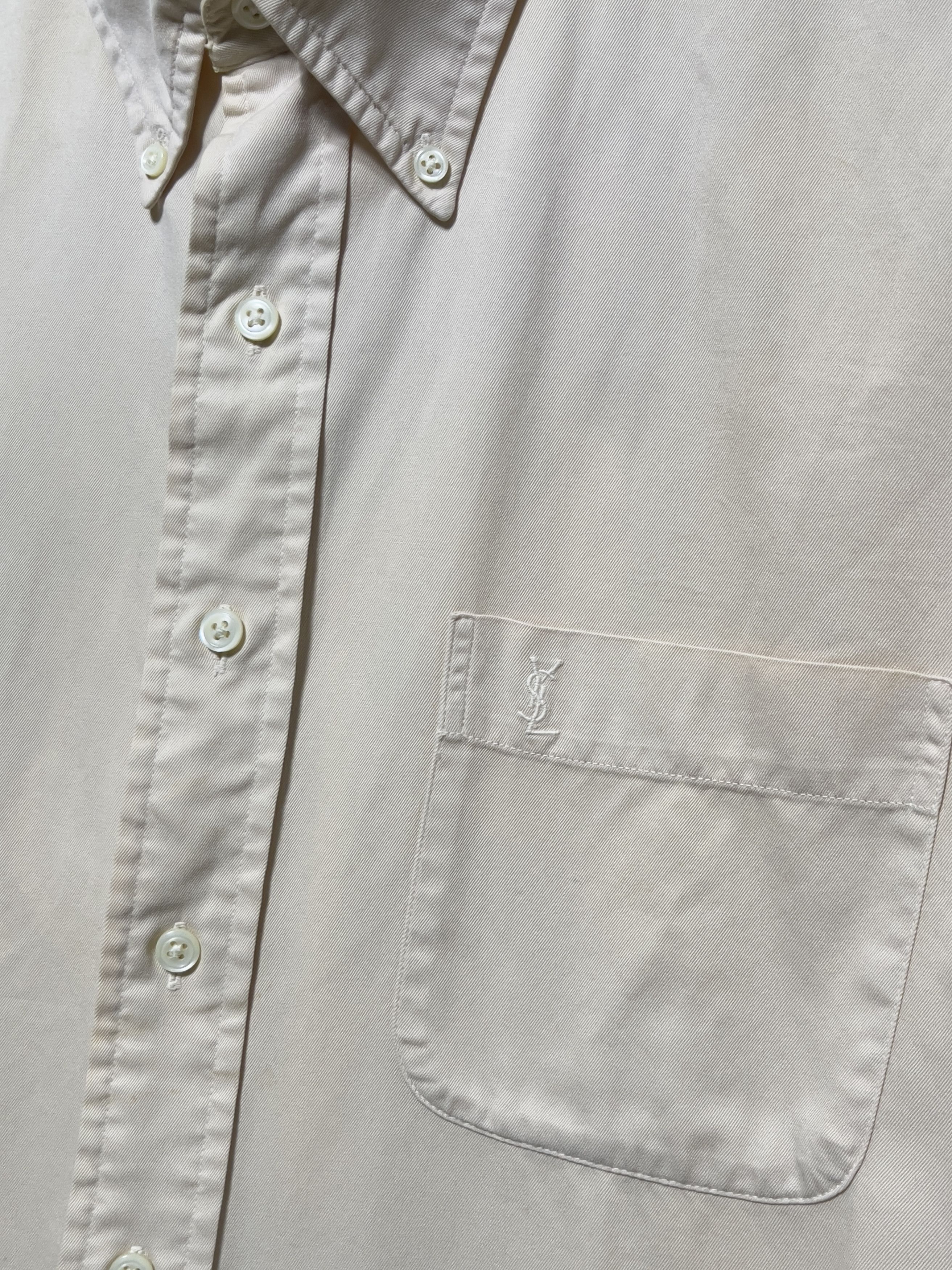 Yves Saint Laurent 🔥 YSL Yves Saint Laurent shirt size xl beige cotton Size US XL / EU 56 / 4 - 7 Thumbnail