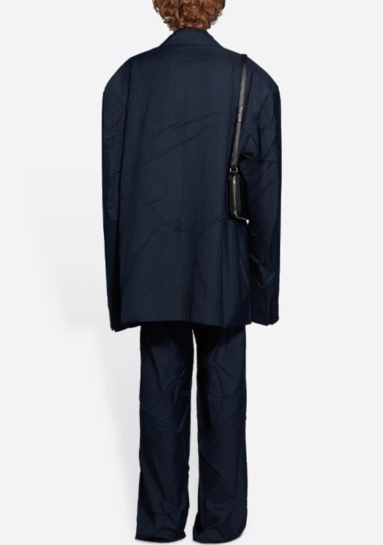Balenciaga Balenciaga Retro Distressed Slim Fit Blazer Jacket Size US S / EU 44-46 / 1 - 9 Thumbnail