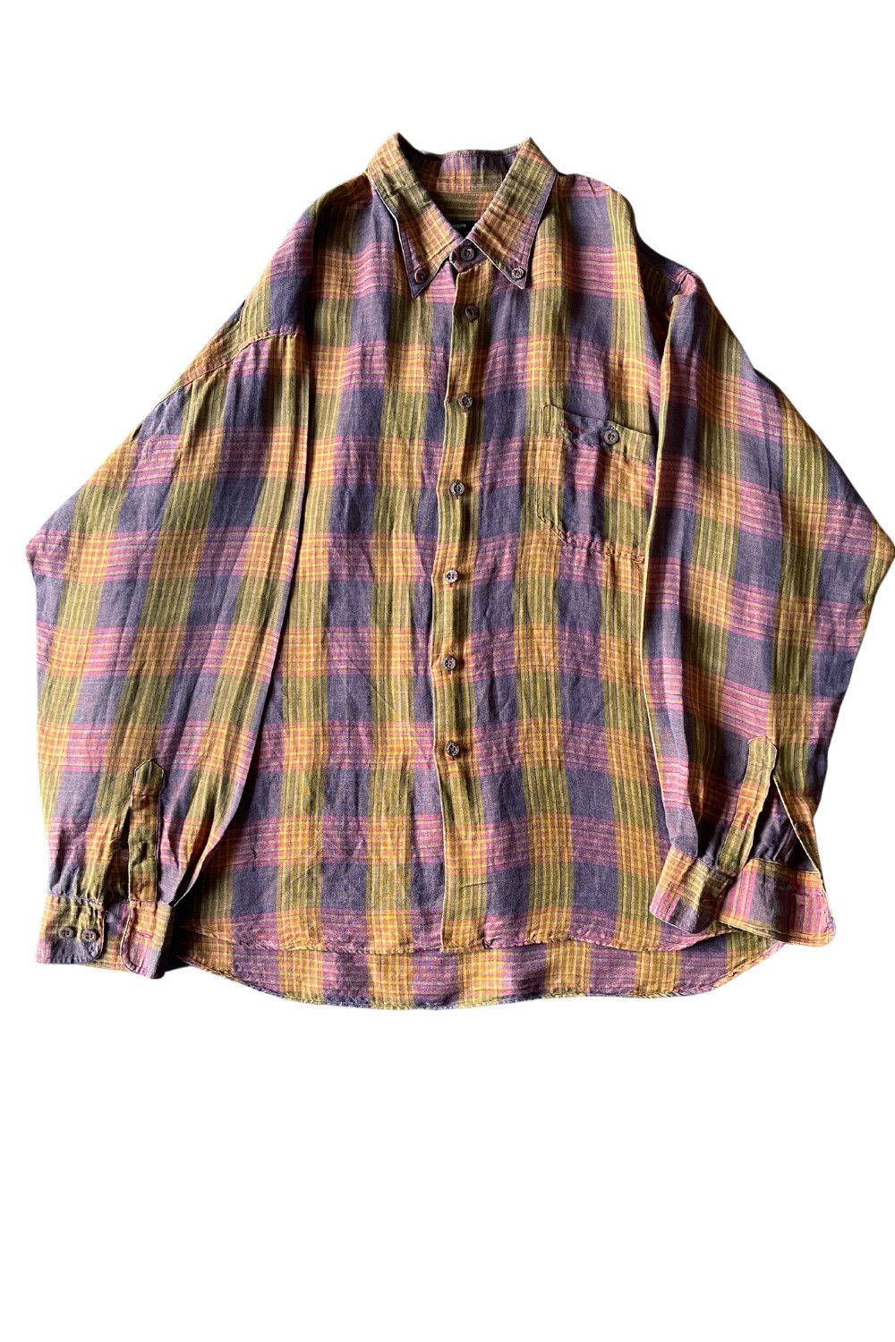 Emanuel Ungaro Emanuel Ungaro Vintage checked shirt size 44 Size US S / EU 44-46 / 1 - 1 Thumbnail