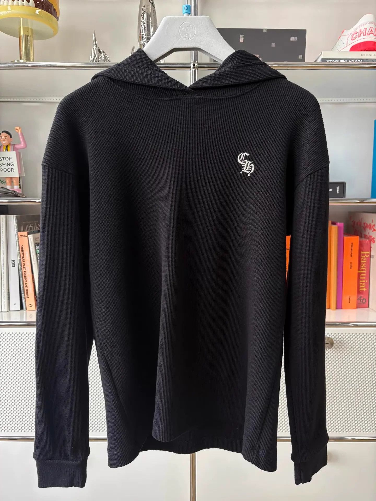 Chrome Hearts ChromeHearts Snax Waffle Hoodie Black XS 99New Size US XS / EU 42 / 0 - 1 Thumbnail