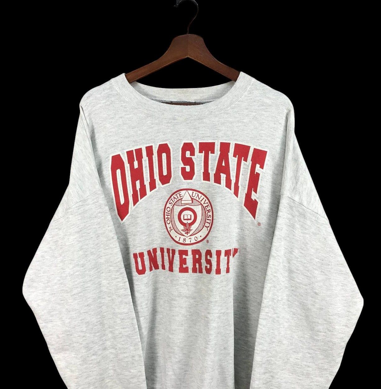 Vintage RARE VINTAGE 90S OHIO UNIVERSITY BAGGY CREWNECK Size US XXL / EU 58 / 5 - 3 Thumbnail