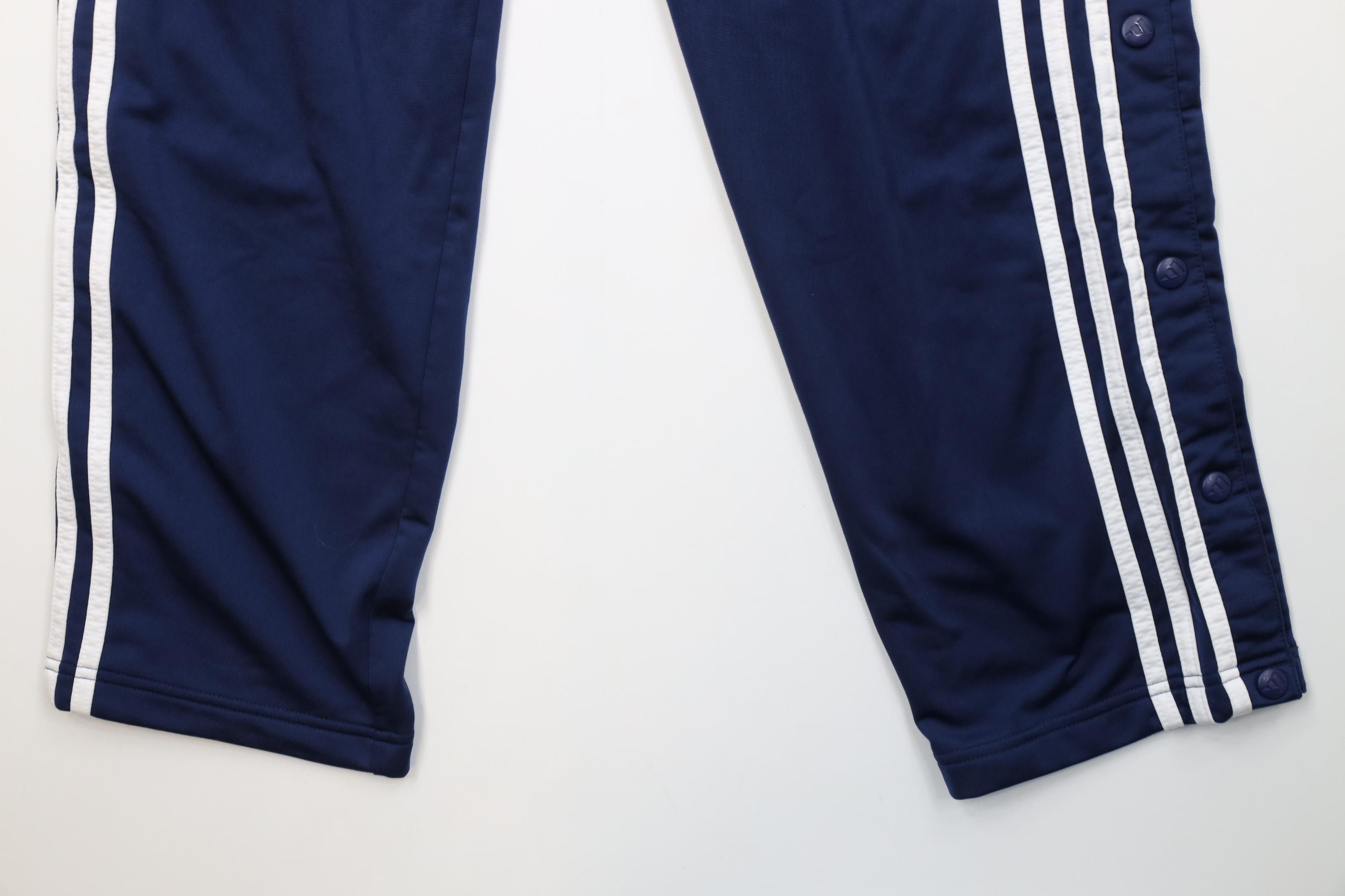 Adidas Vintage Y2K 2001 Adidas Tearaway Sweatpants Pants Blue Size US 36 / EU 52 - 4 Thumbnail
