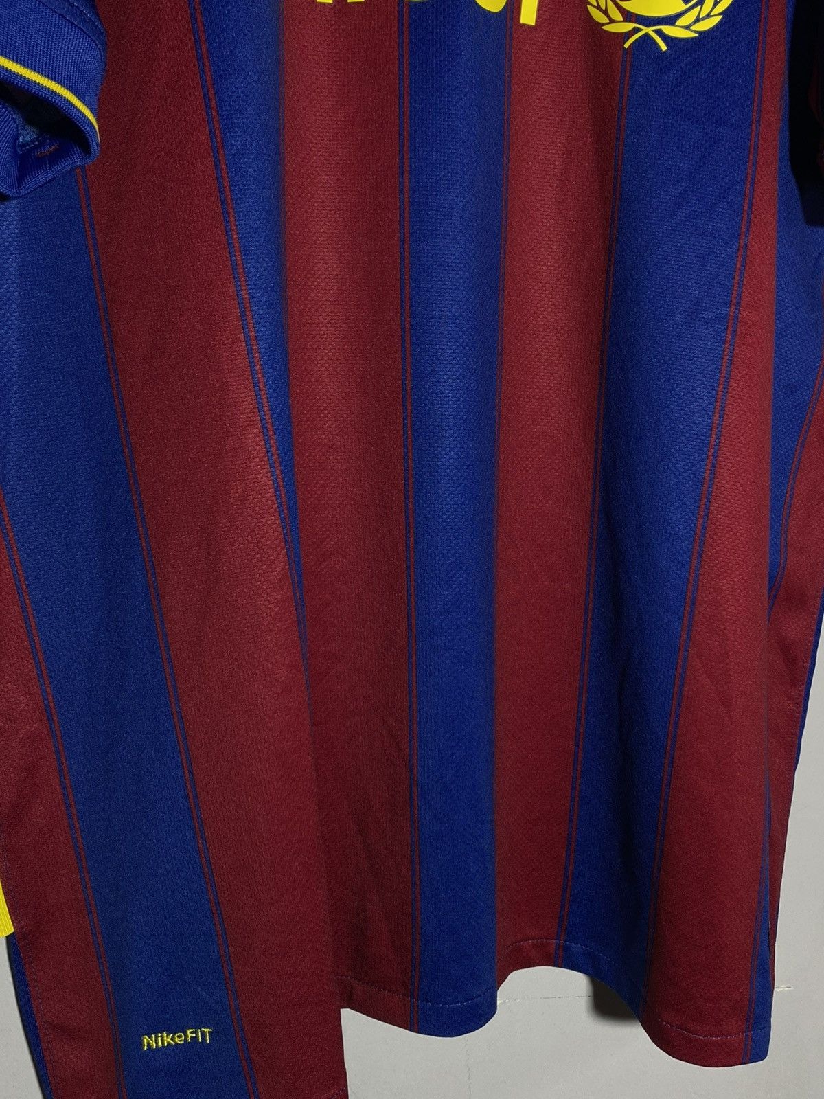 Nike Nike FC Barcelona 2009/10 Home Football Shirt Messi Era Size US XL / EU 56 / 4 - 4 Thumbnail