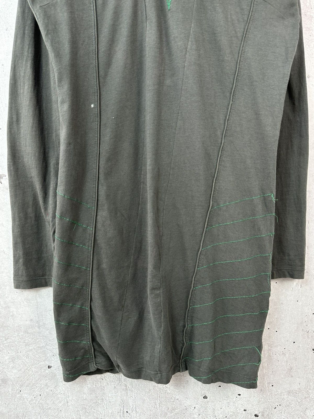 Diesel Vintage Diesel Embroidered Grey Full Zip Hooded Dress Size M / US 6-8 / IT 42-44 - 13 Thumbnail