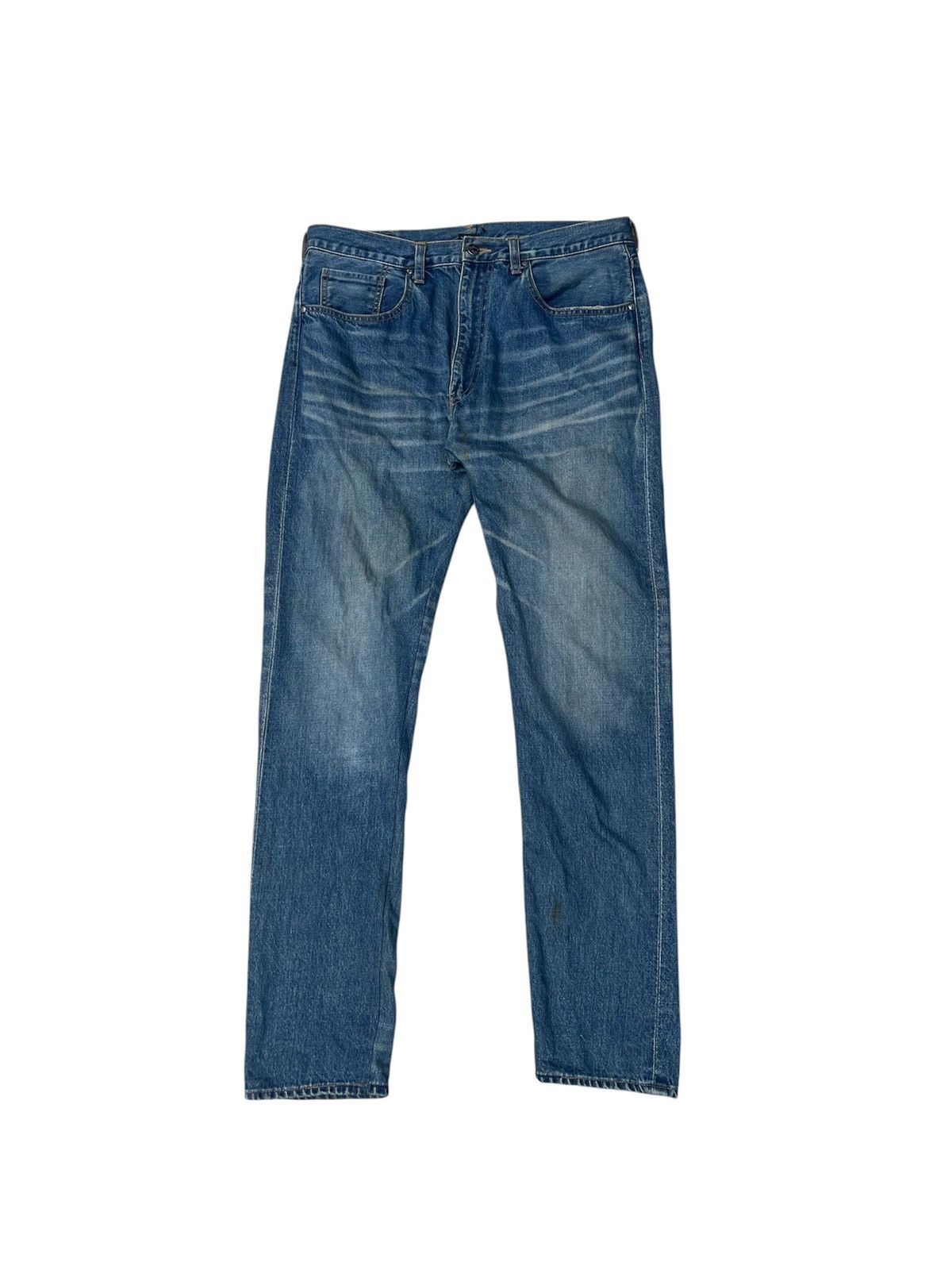Bape A Bathing Ape Rope Logo ASNKA Selvedge Denim Jeans Size US 36 / EU 52 - 3 Thumbnail