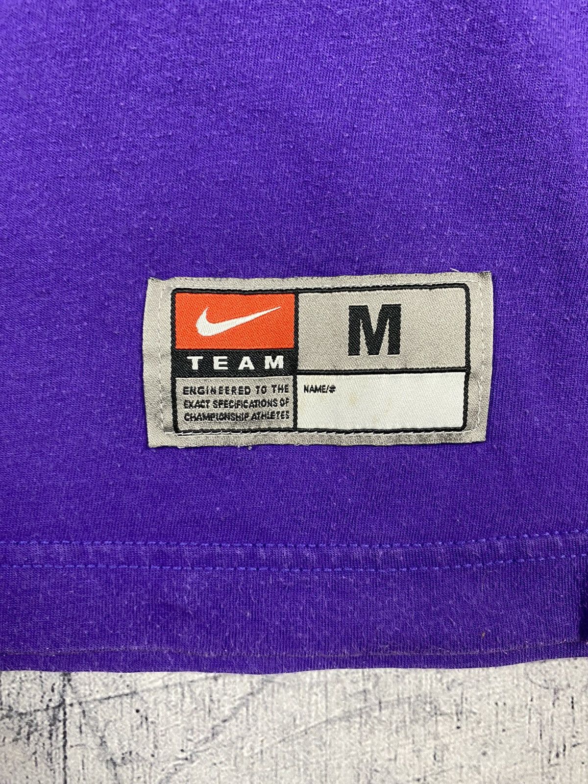 Nike Vintage Nike LSU Tigers Football Swoosh drill y2k Tee Size US M / EU 48-50 / 2 - 8 Thumbnail
