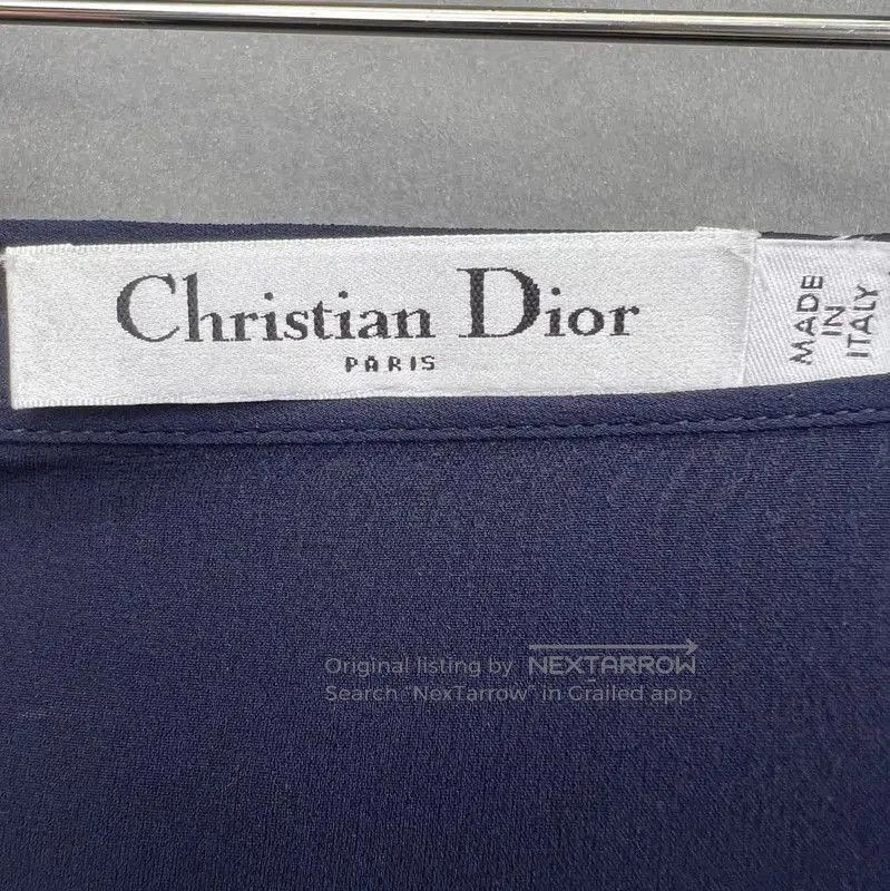 Dior Dior Navy Cotton Women's Skirt . Size 28" / US 6 / IT 42 - 3 Thumbnail