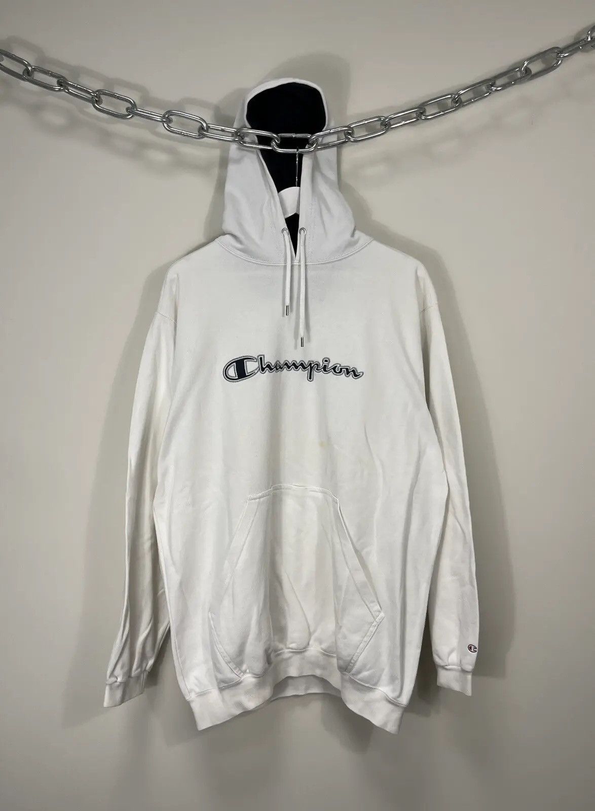 Champion sweater big logo 5.0 best sale