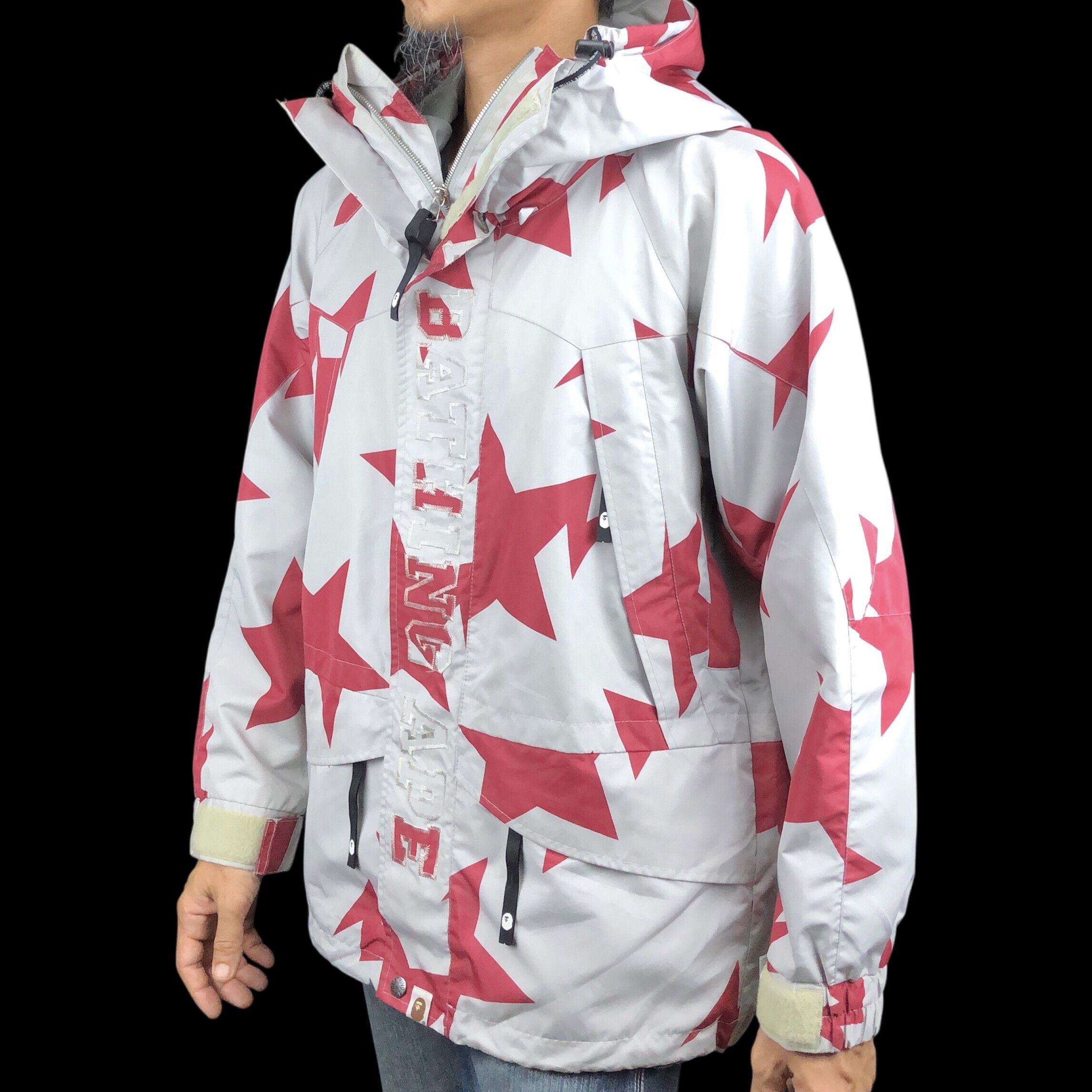 Bape BAPE Red Sta Camo Snowboard Jacket | Rare | S Size US S / EU 44-46 / 1 - 8 Thumbnail