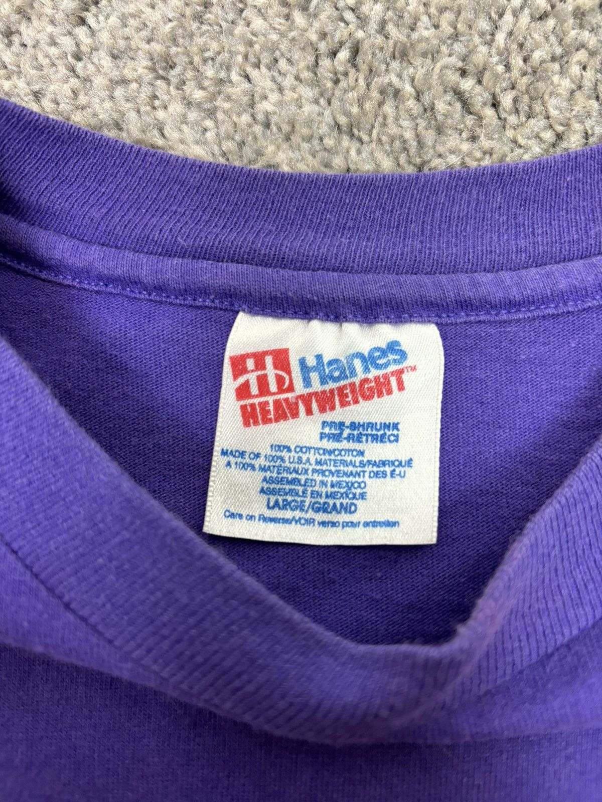 USA Olympics × Vintage Vintage 1996 hanes purple atlanta olympics tshirt Size US L / EU 52-54 / 3 - 3 Thumbnail