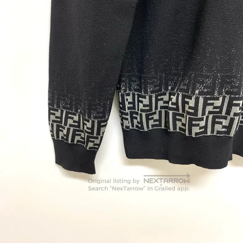 Fendi Fendi Graduated Dark Color Knitted Sweater Size US L / EU 52-54 / 3 - 7 Thumbnail