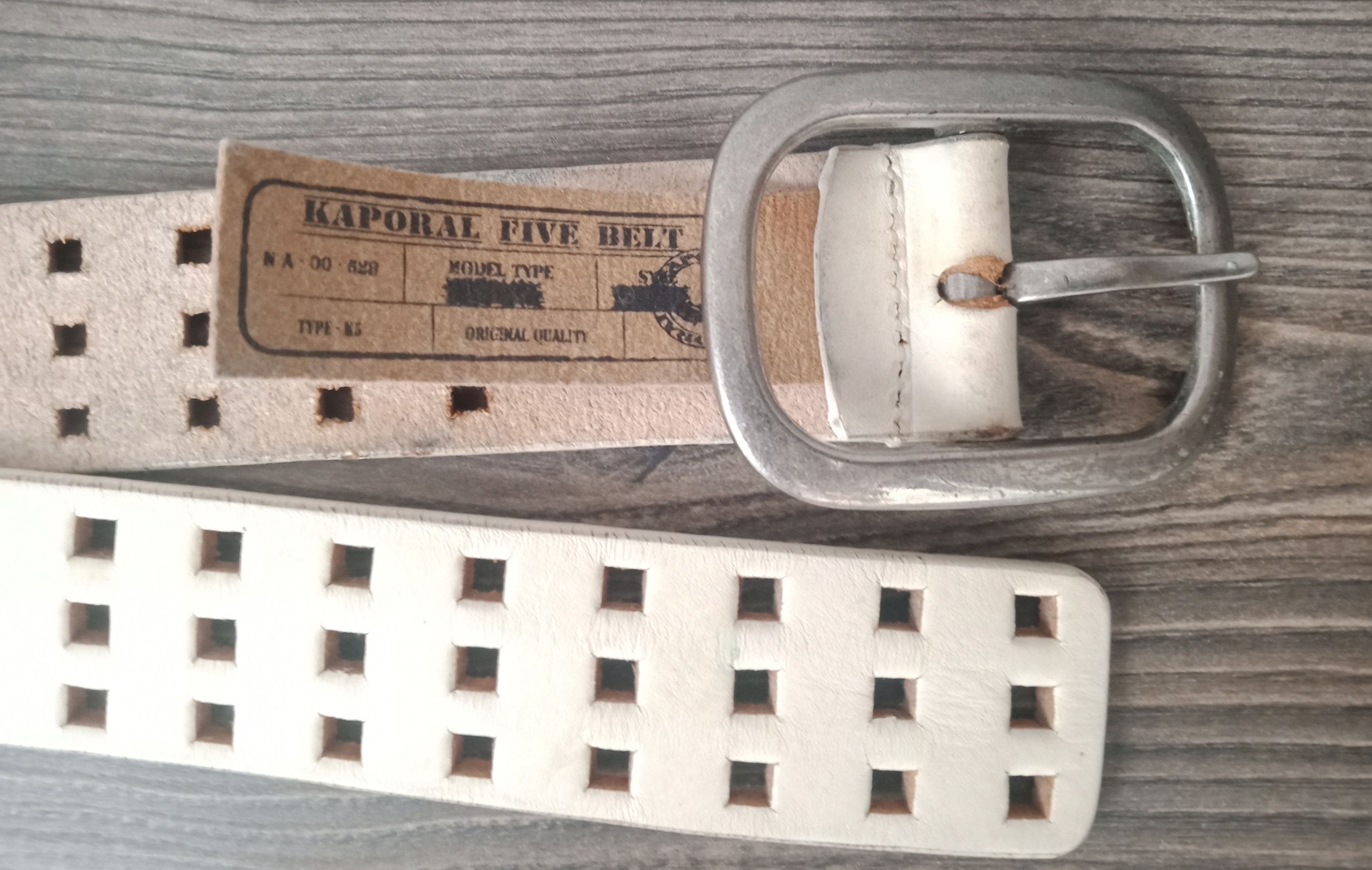 Vintage Vintage Belt "Kaporal five belt" Size ONE SIZE - 3 Thumbnail