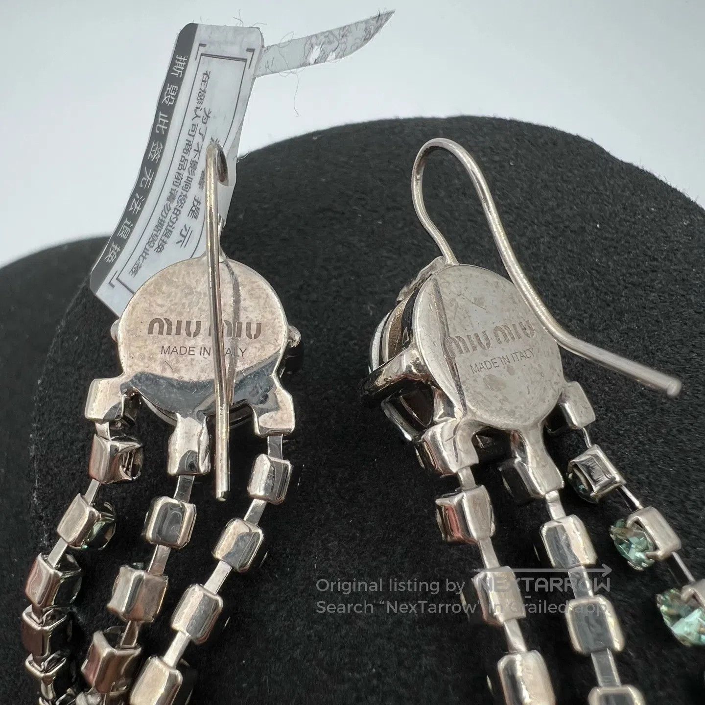 Miu Miu Miu Miu Diamond earring pendant Size ONE SIZE - 6 Thumbnail