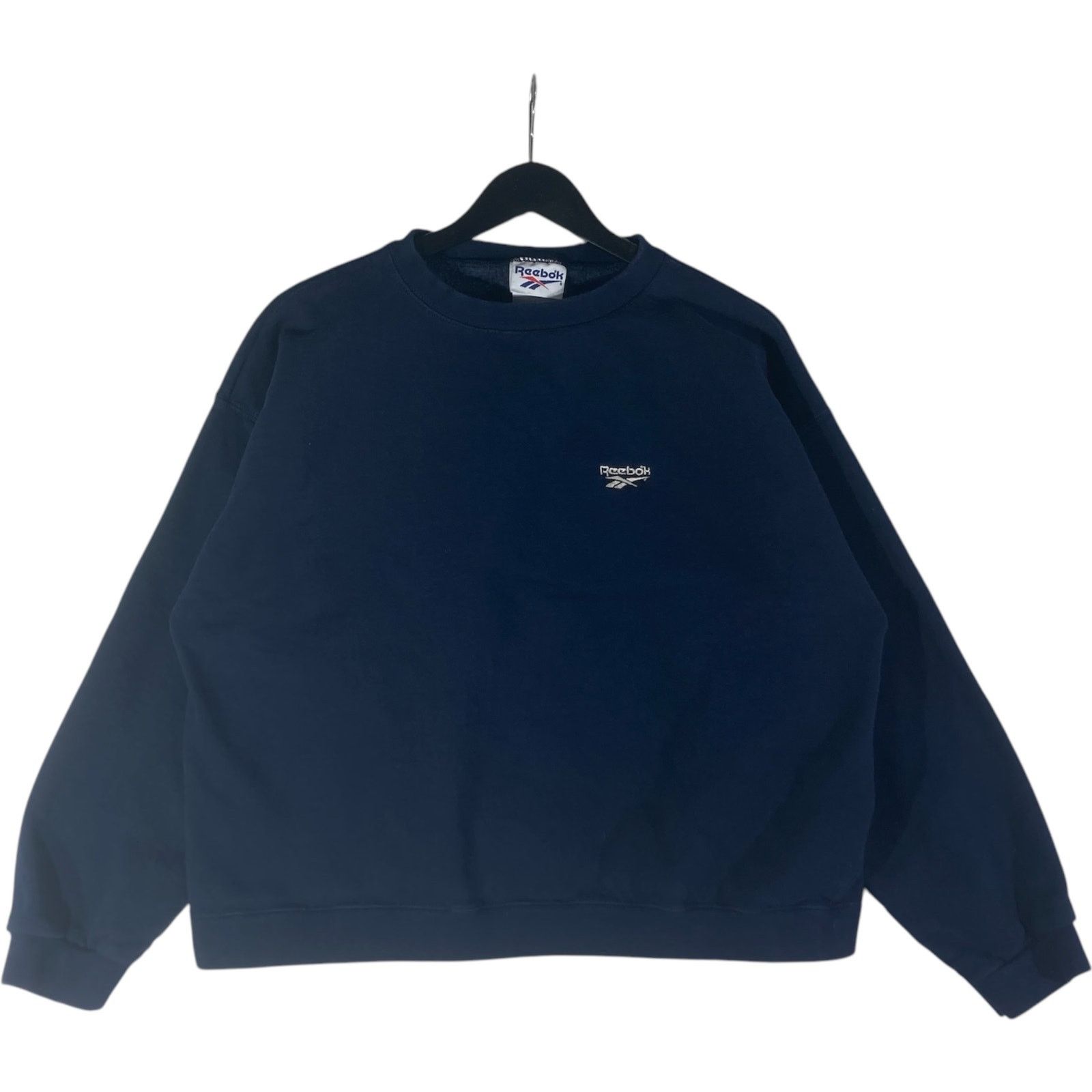 Reebok Vintage Reebok Mini Logo Pullover Crewneck XL Size US XL / EU 56 / 4 - 1 Thumbnail