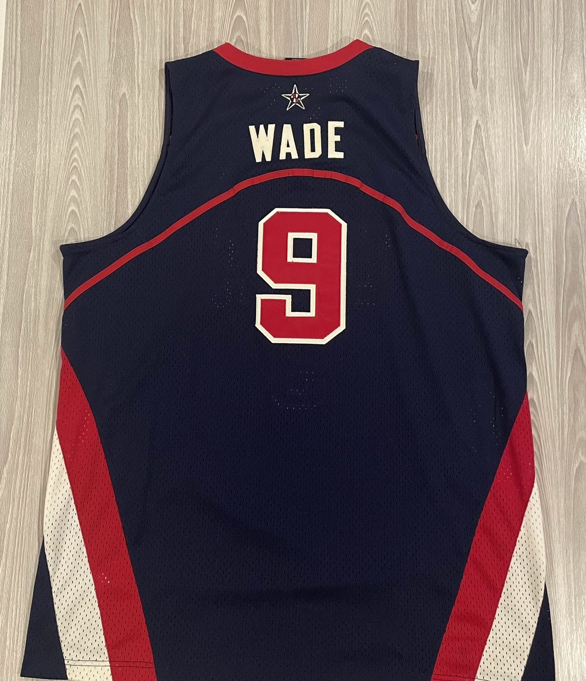 Vintage Nike 2006 Dwayne Wade #9 Team USA Jersey Men's 2XL