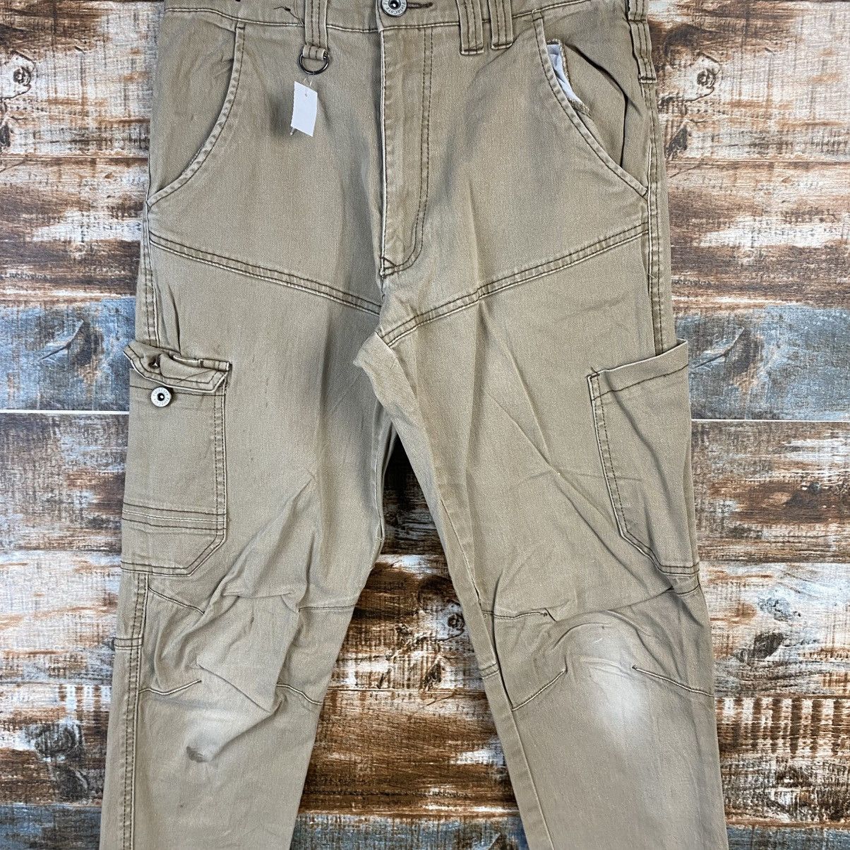 Japanese Brand DL Field Core Beige Joggers cargo Pants #C780 Size US 27 - 5 Thumbnail
