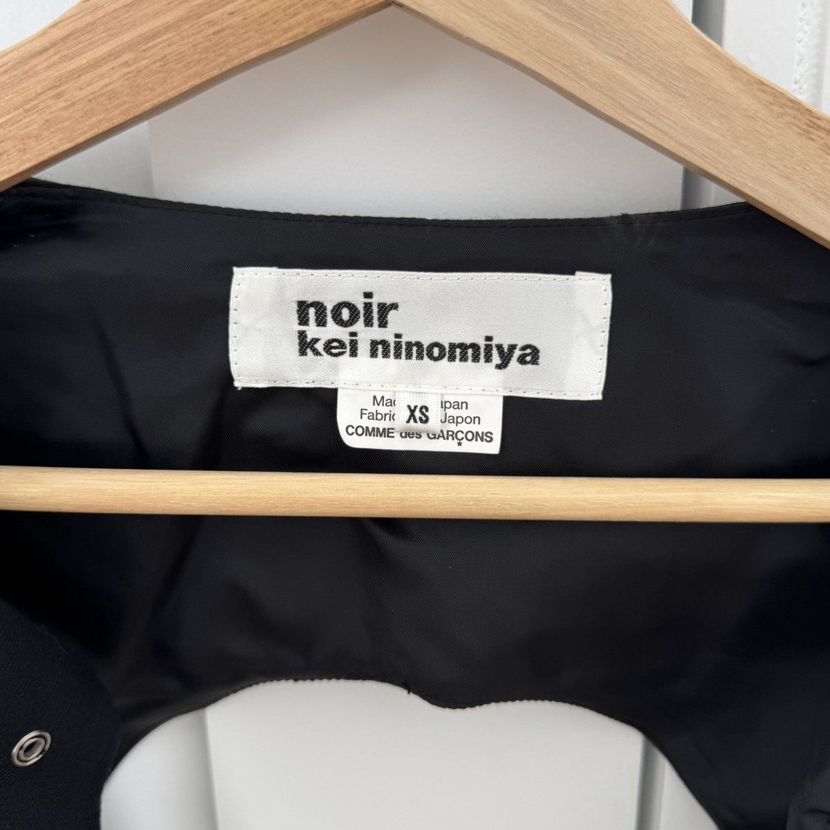 Comme des Garcons Noir Kei Ninomiya Bolero Jacket Size XS / US 0-2 / IT 36-38 - 3 Thumbnail