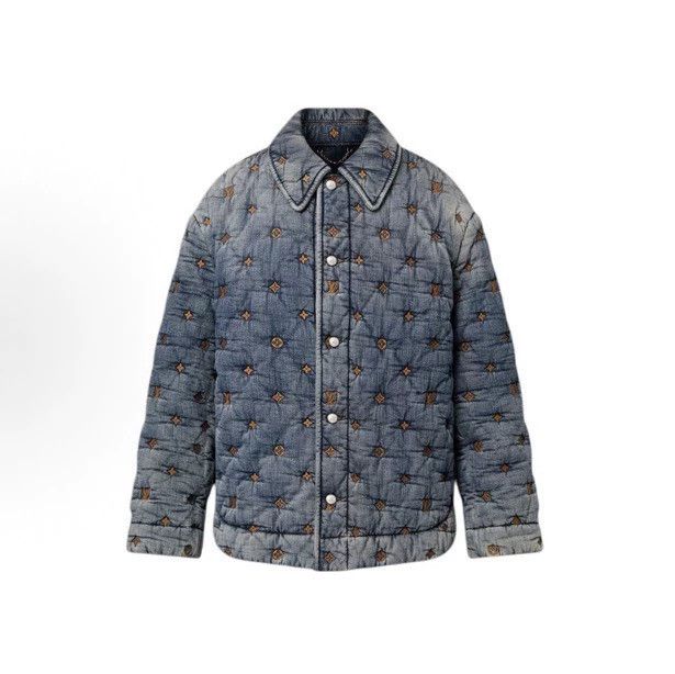 Louis Vuitton Louis Vuitton Fei Dong Xiu Style Denim Cotton Jacket Size US S / EU 44-46 / 1 - 1 Thumbnail