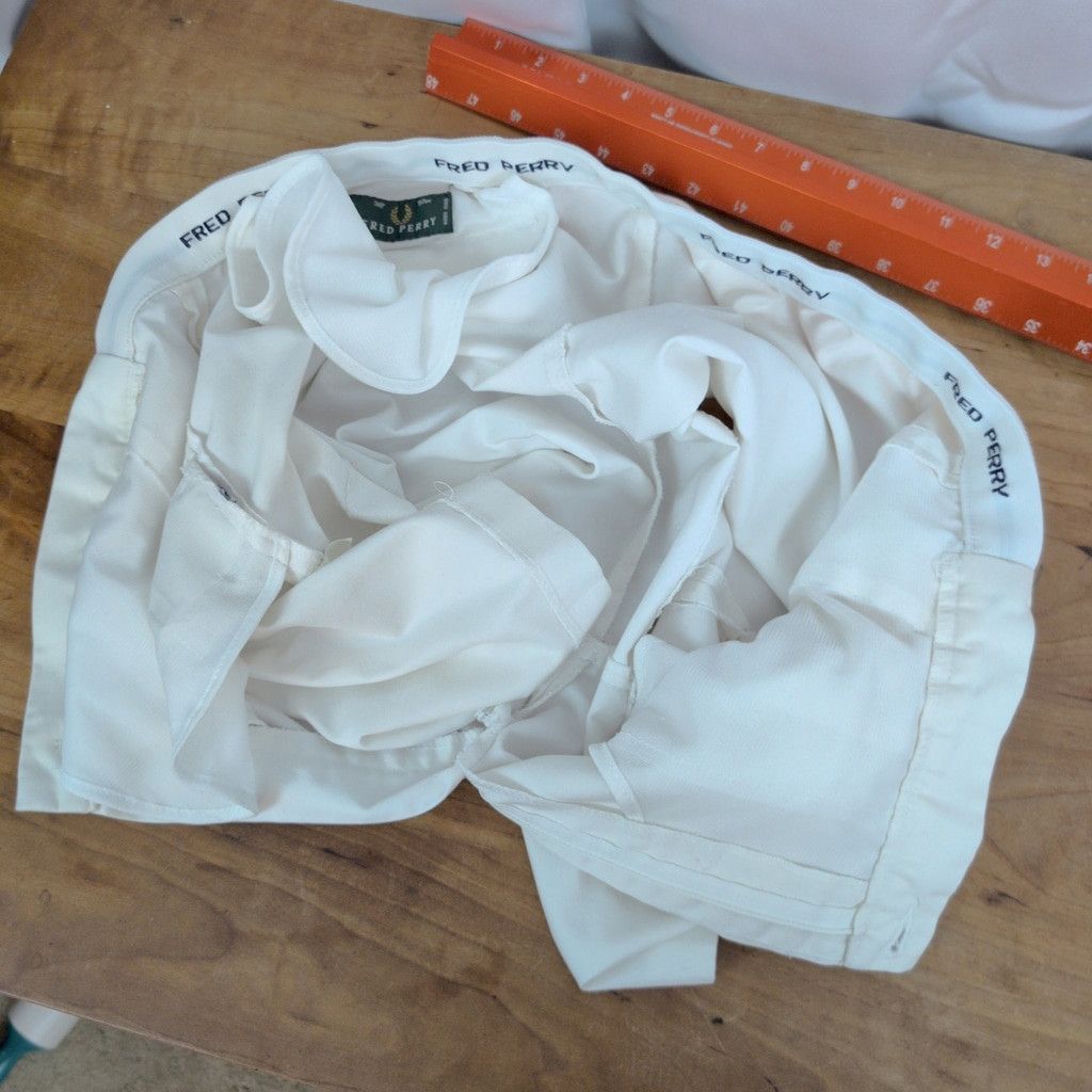 Fred Perry Fred Perry Men's Classic White Tennis Shorts 38" Size US 38 / EU 54 - 3 Thumbnail