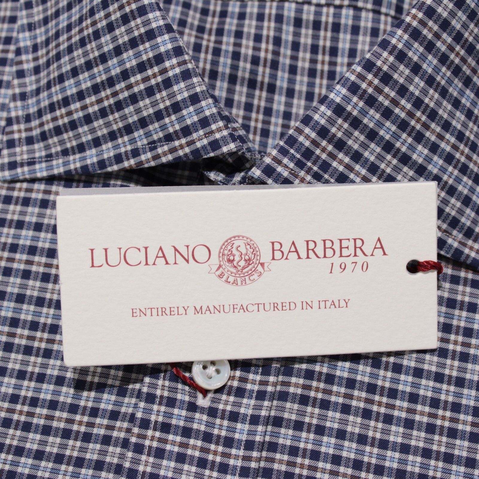 Luciano Barbera Luciano Barbera New with tags Shirt Size XL US In Blue Size US XL / EU 56 / 4 - 2 Thumbnail