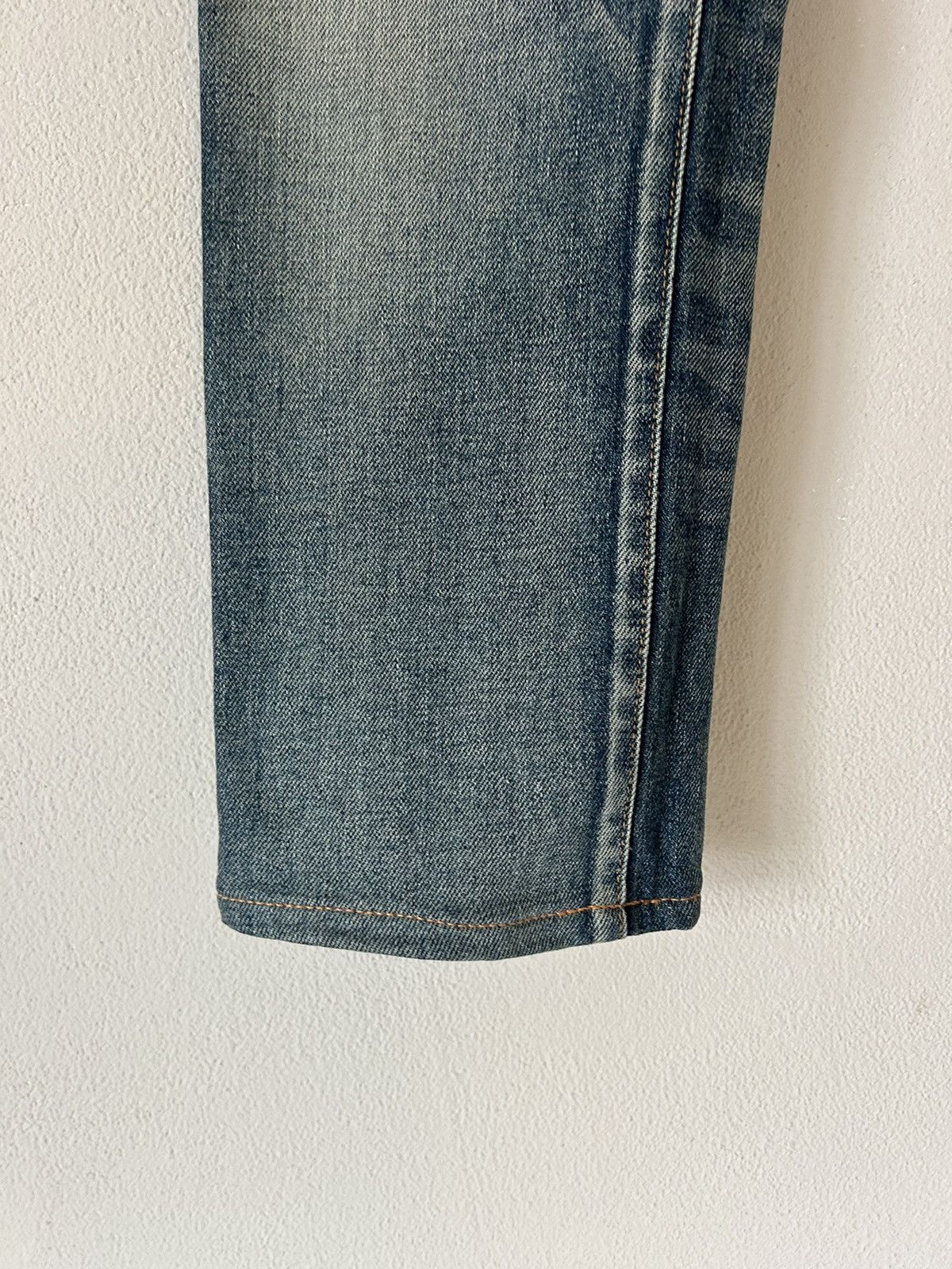 Saint Laurent Paris Saint Laurent Washed Blue Denim Jeans, D24 M/SK-MW Size US 29 - 5 Thumbnail