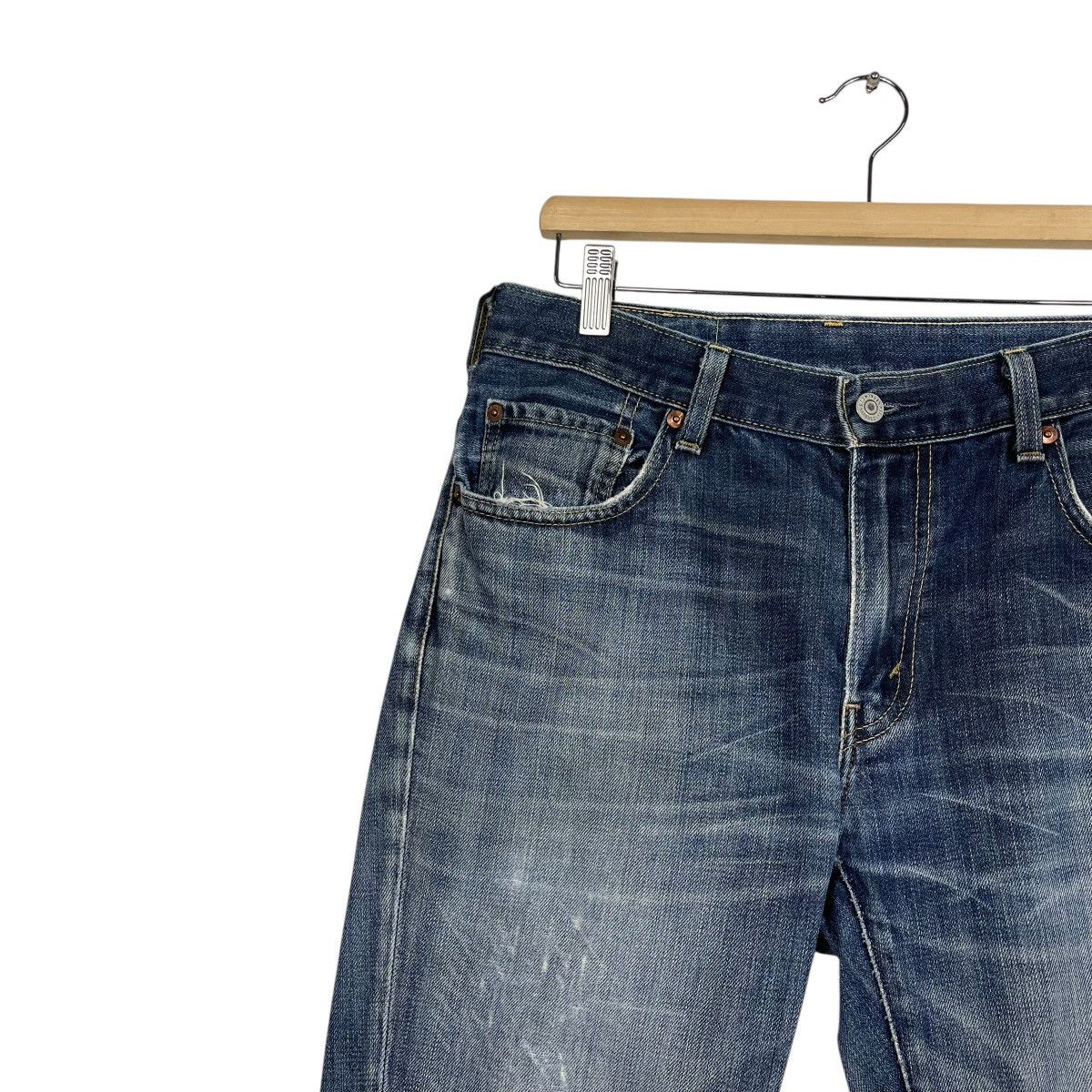 Levi's Vintage Y2k Levis Lot 505 Distressed Denim Jeans Size US 31 - 6 Thumbnail