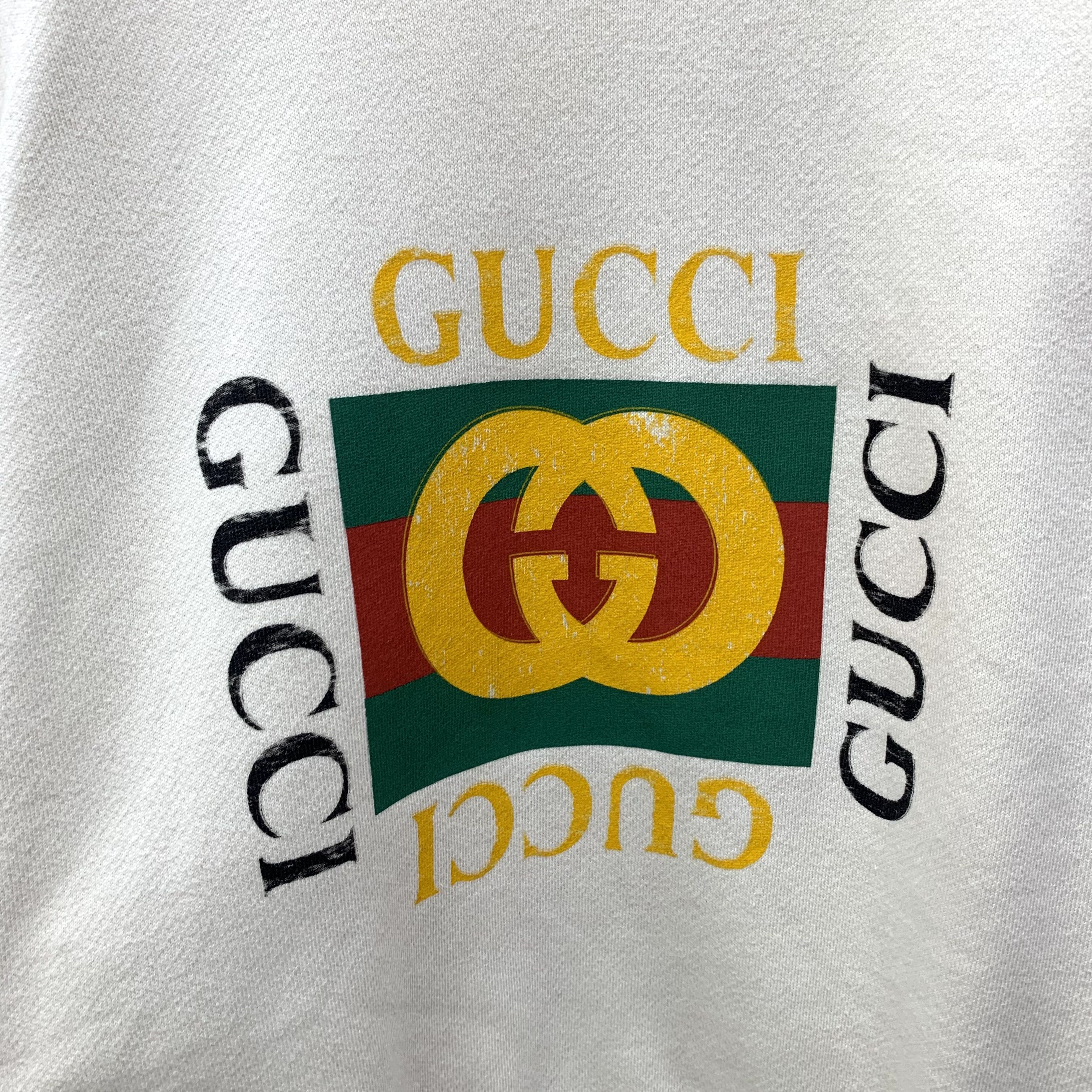 Gucci Gucci Tiger Floral Sweatshirt Beige (XS) Size XS / US 0-2 / IT 36-38 - 7 Thumbnail