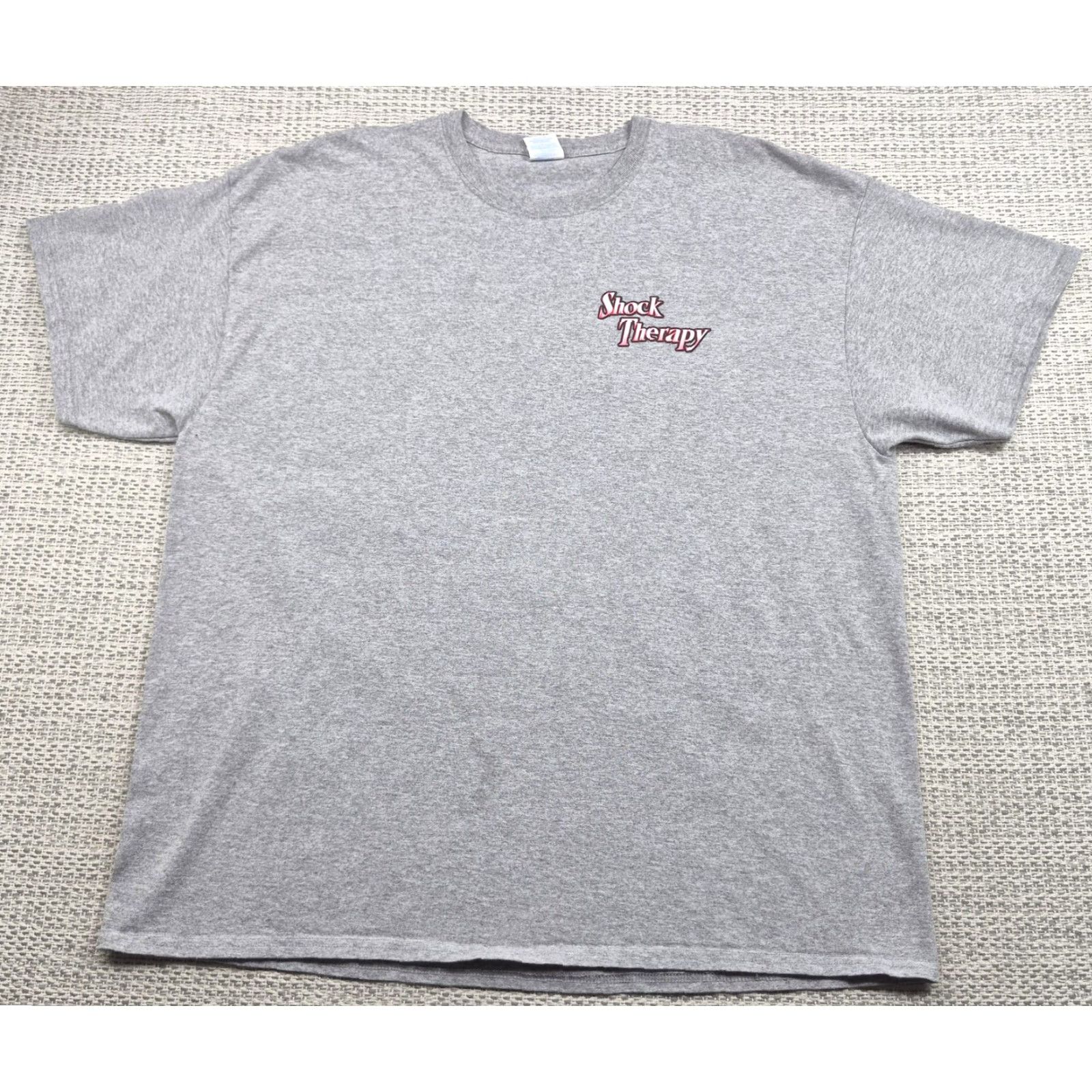 Port & Company Shock Therapy Monster Truck Shirt Mens 2XL Gray Port & Company Graphic Tee Size US XXL / EU 58 / 5 - 3 Thumbnail