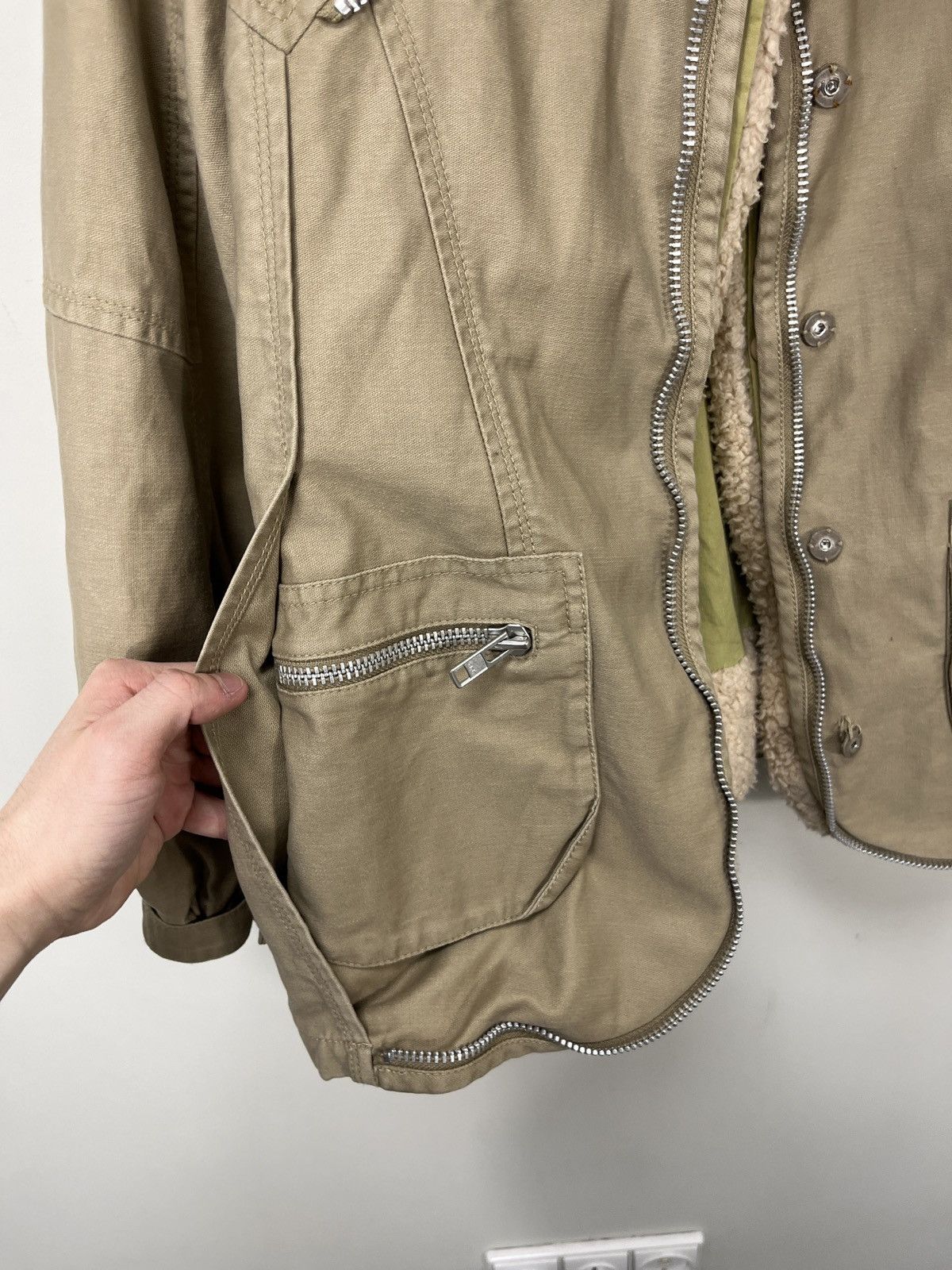 Beams Plus Ray Beams Vintage 2 in 1 Very Rare Zip Avant Garde Jacket Size M / US 6-8 / IT 42-44 - 7 Thumbnail