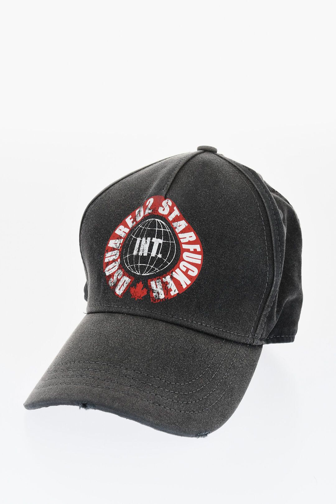 Dsquared2 Vintage-Effect Cotton Baseball Cap Size ONE SIZE - 1 Thumbnail