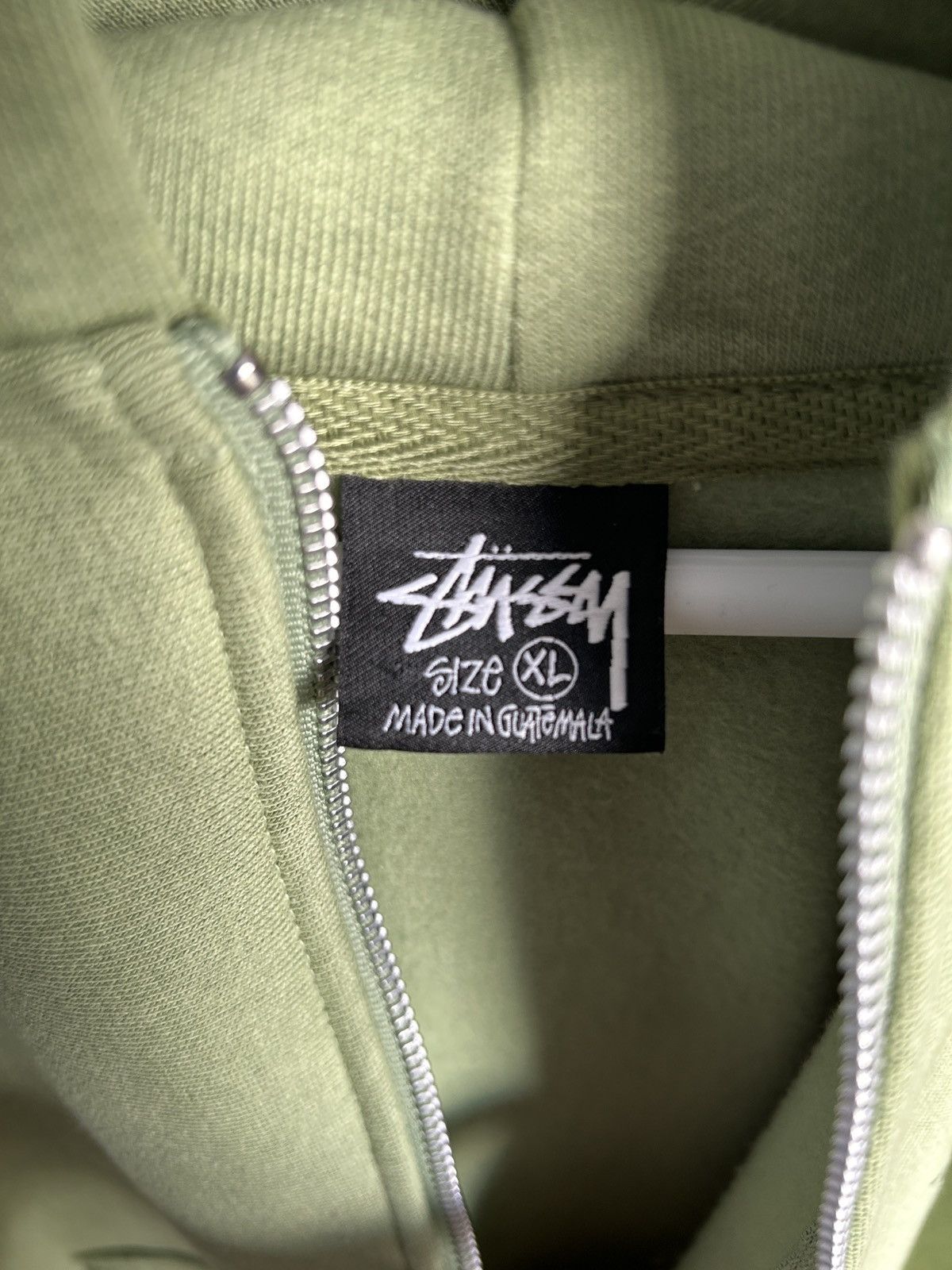 Stussy Stüssy Skate Tough Full Zip Hoodie Green XL Size US XL / EU 56 / 4 - 4 Thumbnail