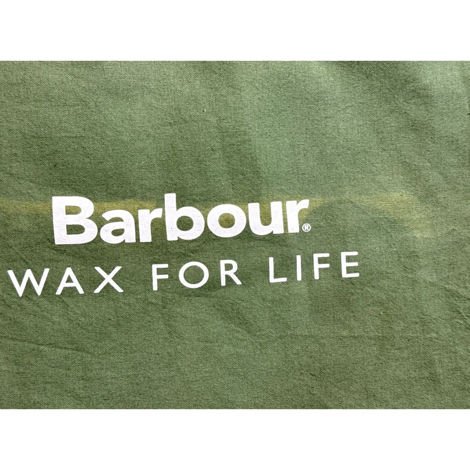 Barbour Barbour Green Drawstring Bag Mens Cotton Drawstring Bag Brand Barbour Green Bag Size ONE SIZE - 4 Thumbnail