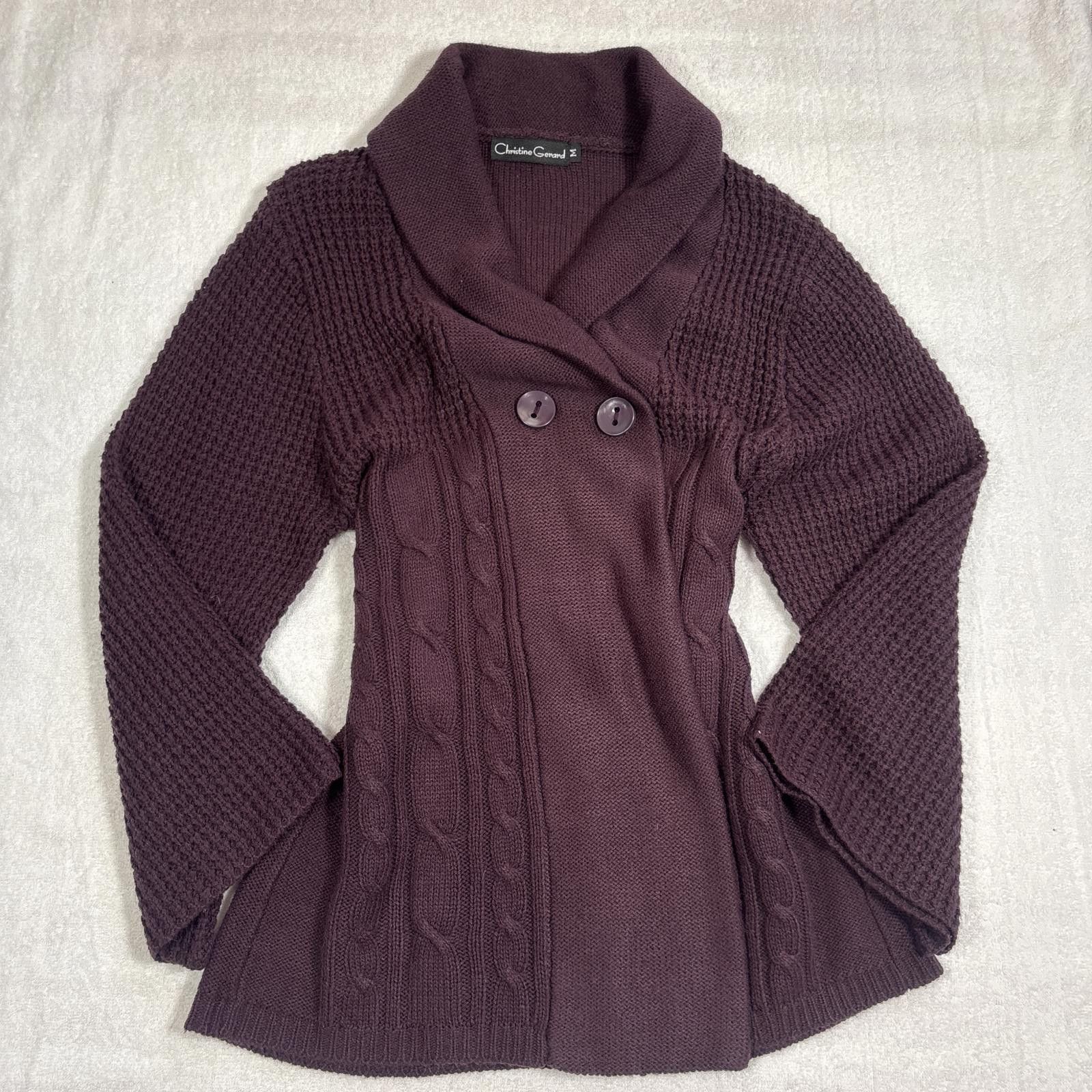 Other y2k purple babydoll cardigan sweater Size M / US 6-8 / IT 42-44 - 2 Thumbnail