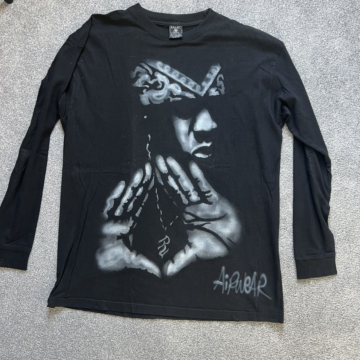 Other Vintage “AirWear” Airbrushed JayZ Size US XL / EU 56 / 4 - 1 Thumbnail