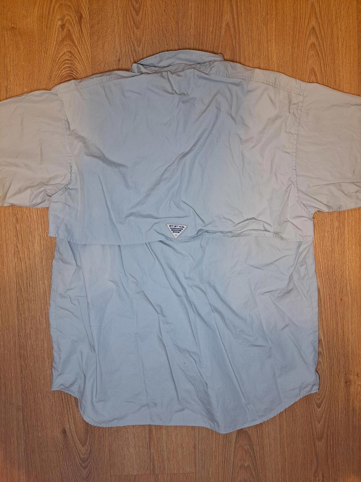 Columbia Columbia PFG Shirt Button Down Mens Medium Gray Cotton Size US M / EU 48-50 / 2 - 8 Thumbnail