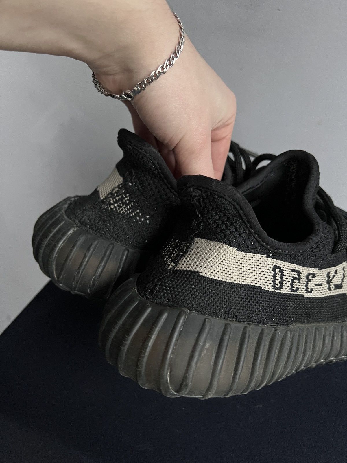 Adidas × Kanye West Adidas Yeezy Boost Sply 350 V2 Black shoes Size US 8 / EU 41 - 7 Thumbnail