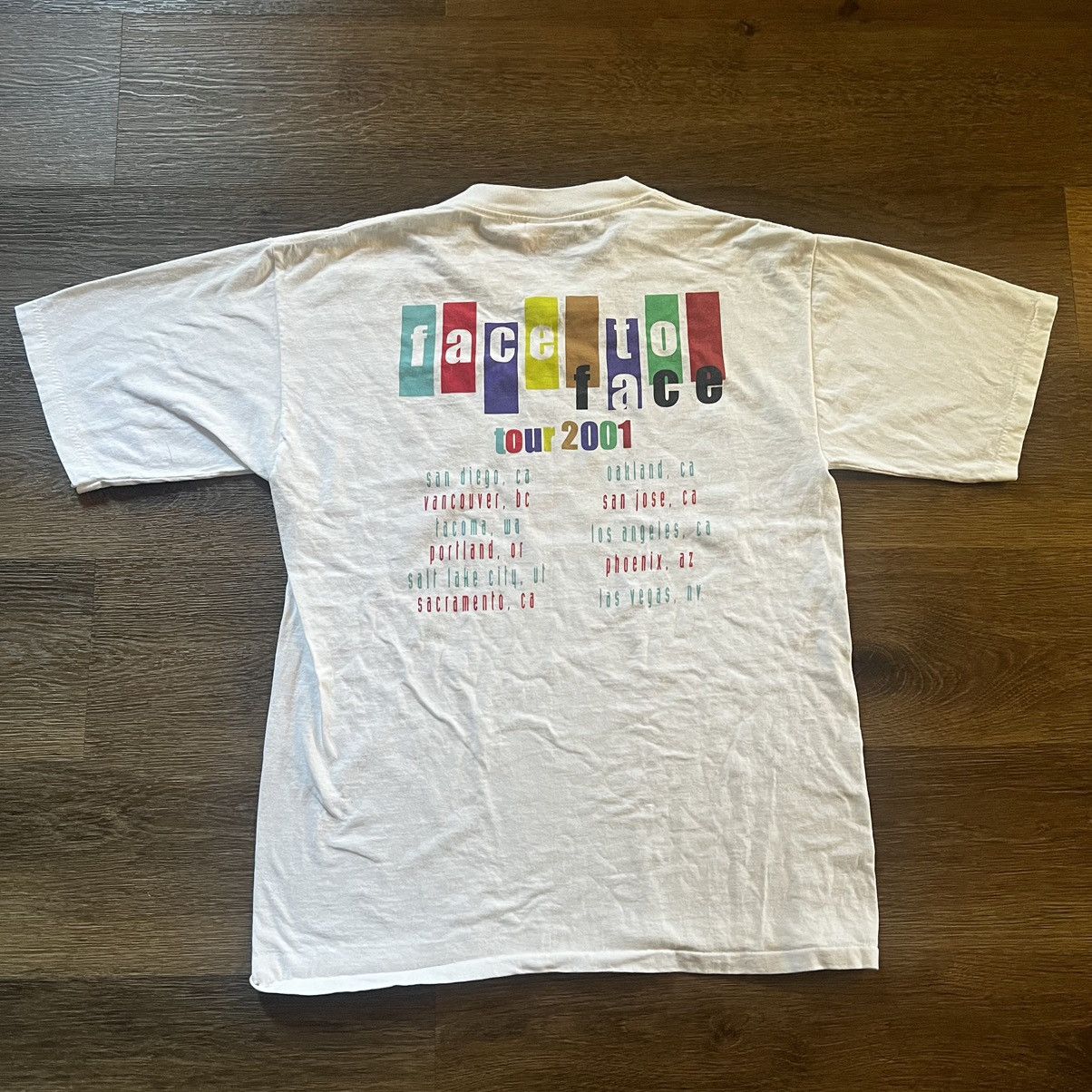 Band Tees × Vintage 2001 Elton John Billy Joel Tour Tee Size US L / EU 52-54 / 3 - 6 Thumbnail