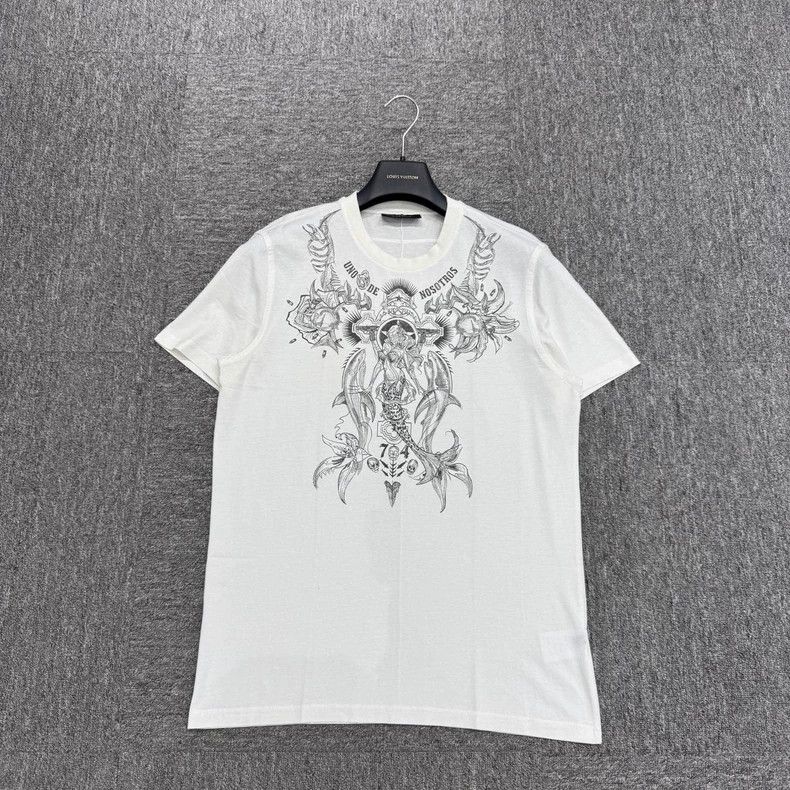 Givenchy Givenchy Mermaid Short Sleeve Size US S / EU 44-46 / 1 - 1 Thumbnail