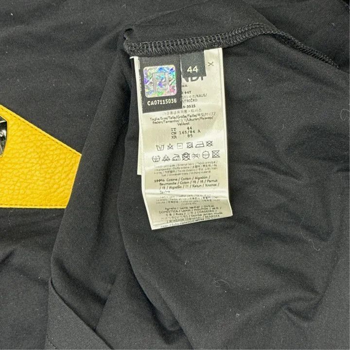Fendi FENDI Monster Eyes Black Short Sleeve T-Shirt -2507 Size US L / EU 52-54 / 3 - 3 Thumbnail