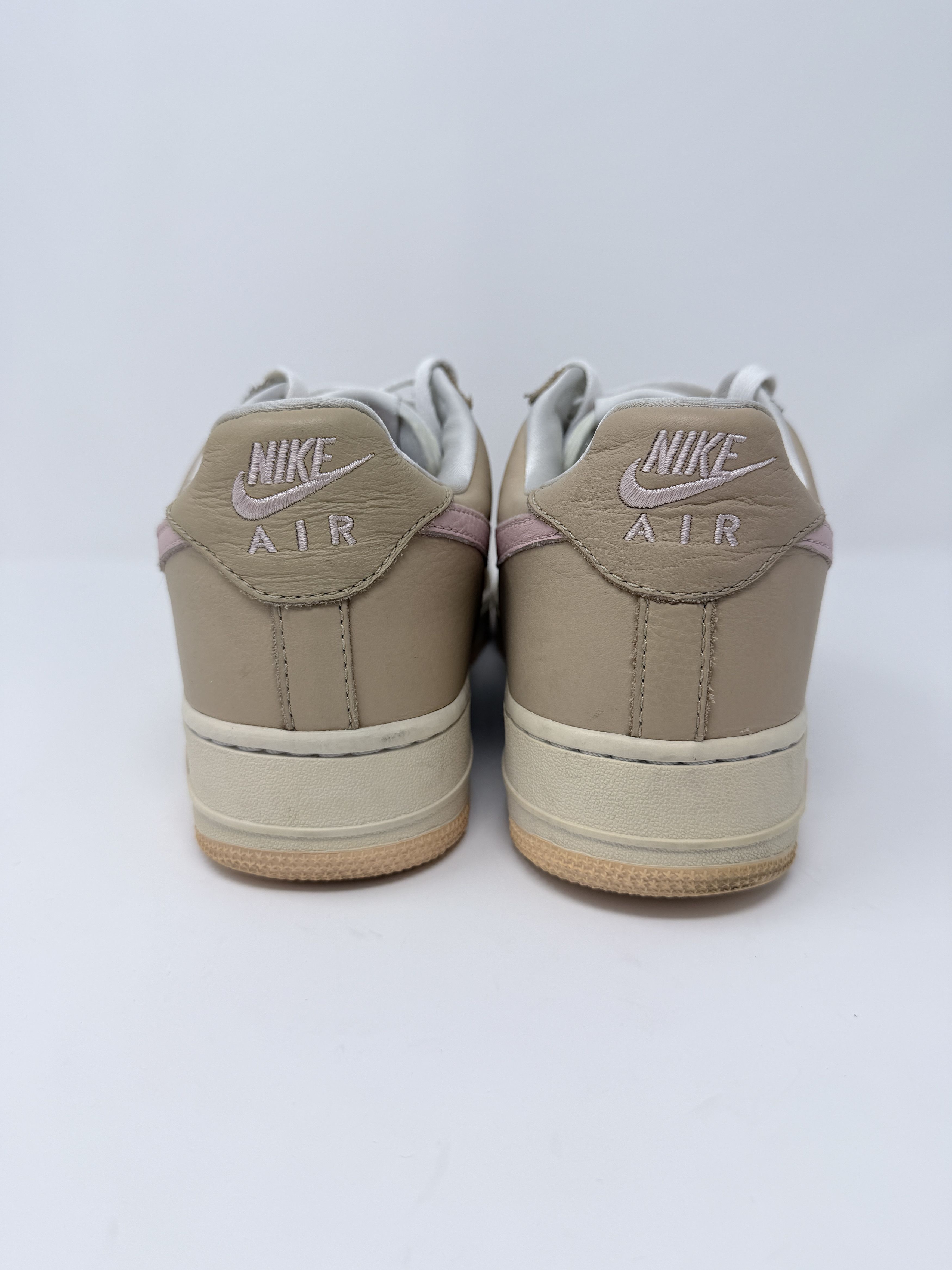 Kith × Nike Kith Nike Air Force 1 Retro Linen Tan Pink 2016 Size US 9 / EU 42 - 3 Thumbnail