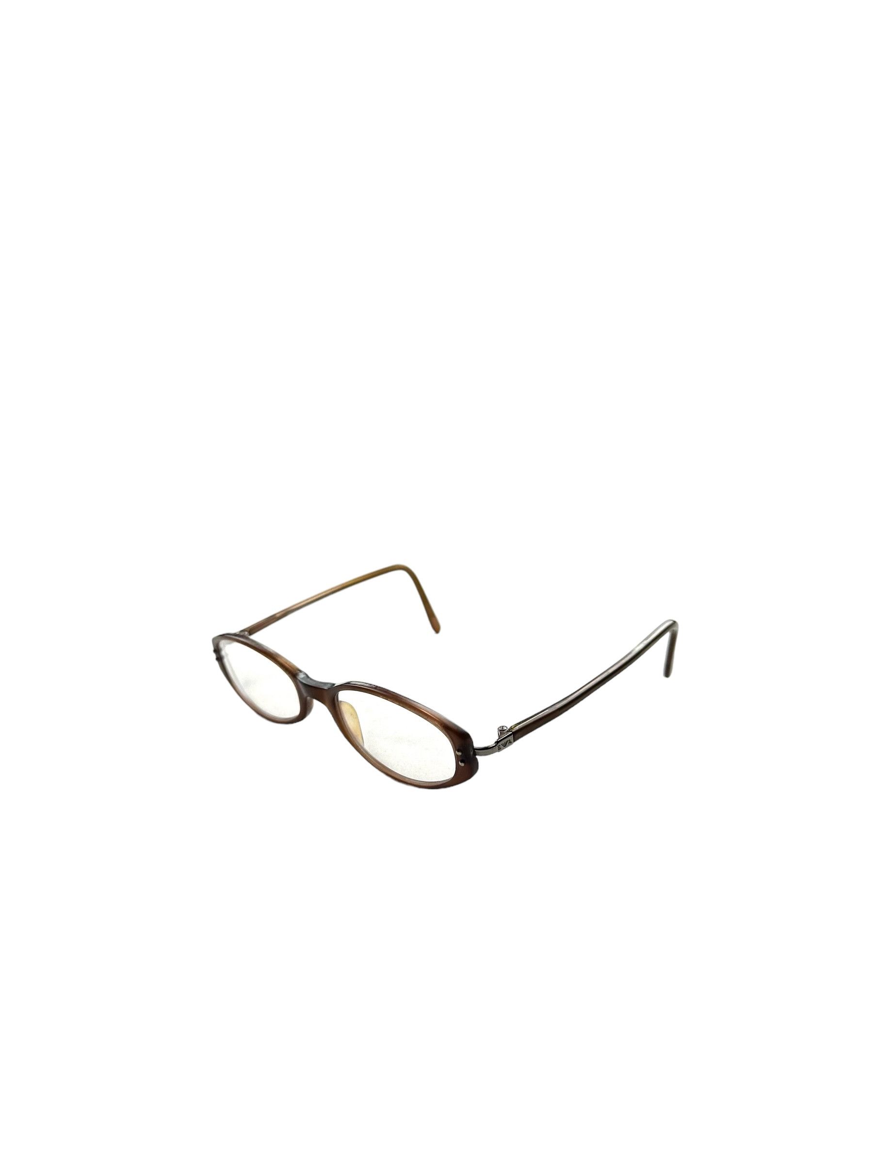 Emporio Armani Armani Slim hexagon classic slim glasses Size ONE SIZE - 1 Thumbnail