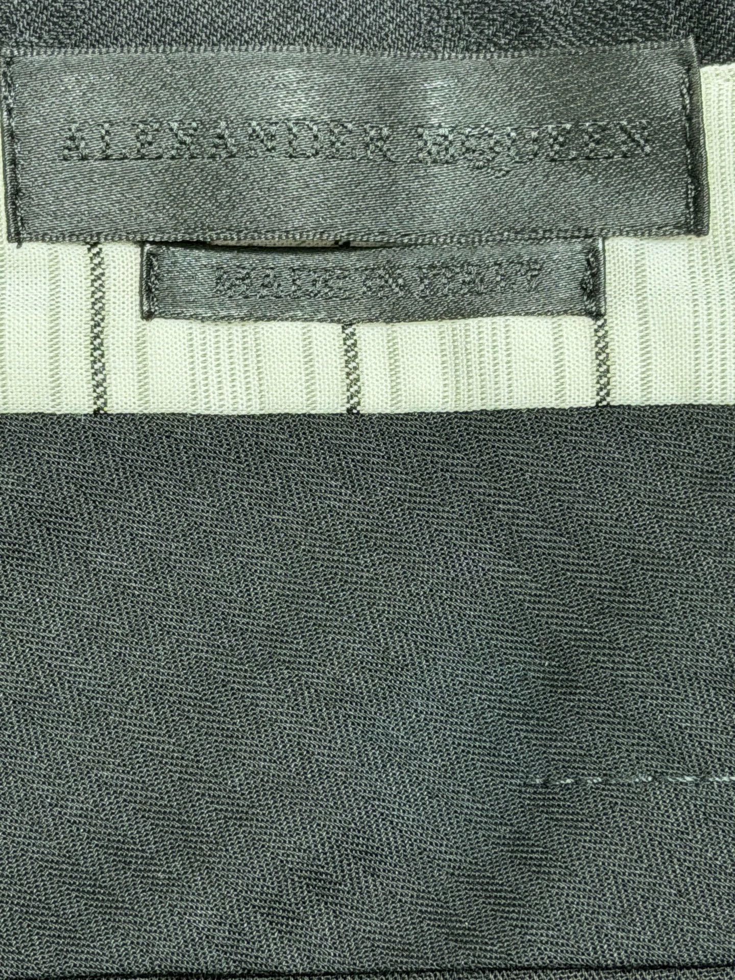 Alexander McQueen Alexander McQueen Embroidered Skull Slim Trousers Size US 32 / EU 48 - 6 Thumbnail