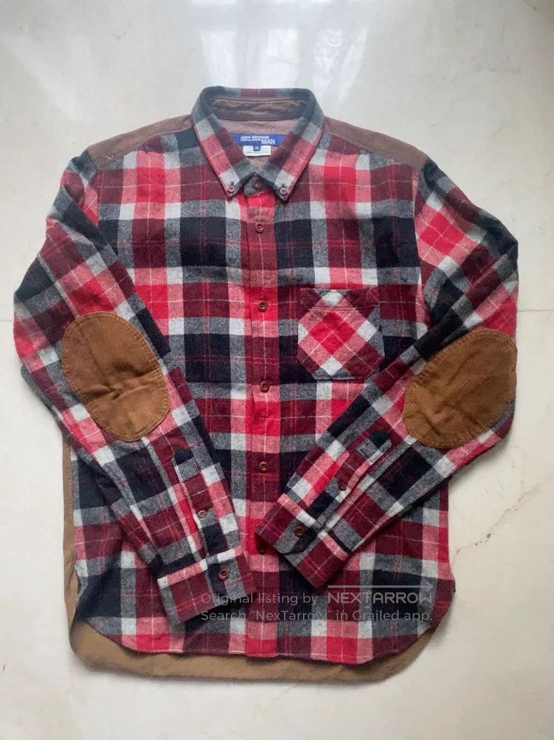 Junya Watanabe Junya Watanabe Velvet cotton shirt Size US XL / EU 56 / 4 - 1 Thumbnail