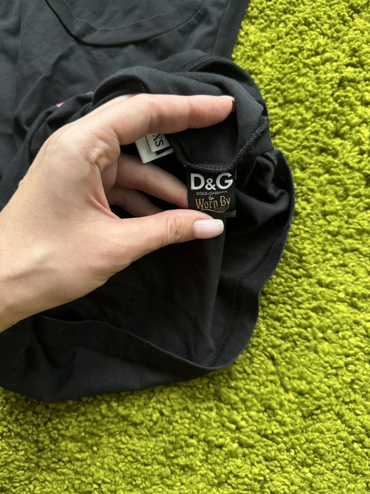 Designer × Dolce & Gabbana × Vintage Dolce & Gabbana D&G 2000s vintage logo tank top Y2K Size XS / US 0-2 / IT 36-38 - 6 Thumbnail