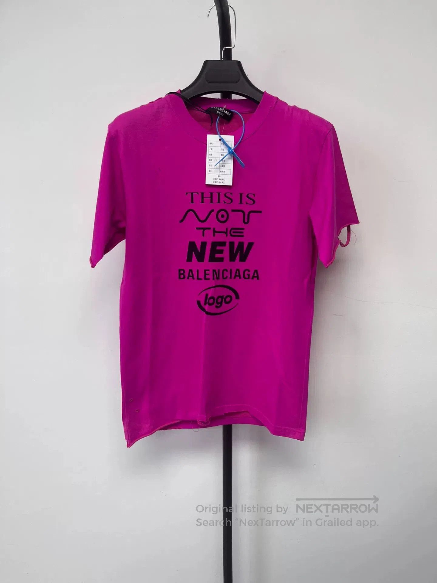Balenciaga balenciaga new letter short sleeve t. Size US XS / EU 42 / 0 - 1 Thumbnail