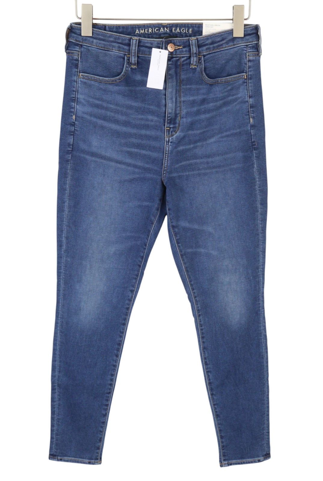 American Eagle Outfitters HI-RISE JEGGING W30 Soft Stretch Jeans 88965 Size 30" / US 8 / IT 44 - 2 Thumbnail