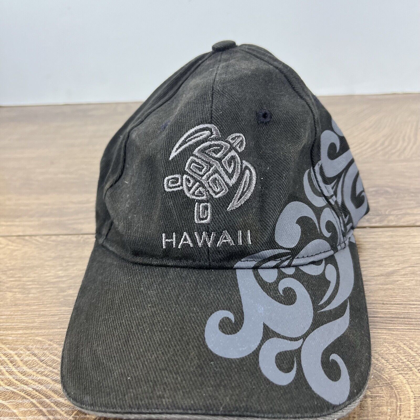 Other Hawaii Hat Hawaii Turtle Hat Black Hat Adjustable Black Adul Size ONE SIZE - 5 Thumbnail